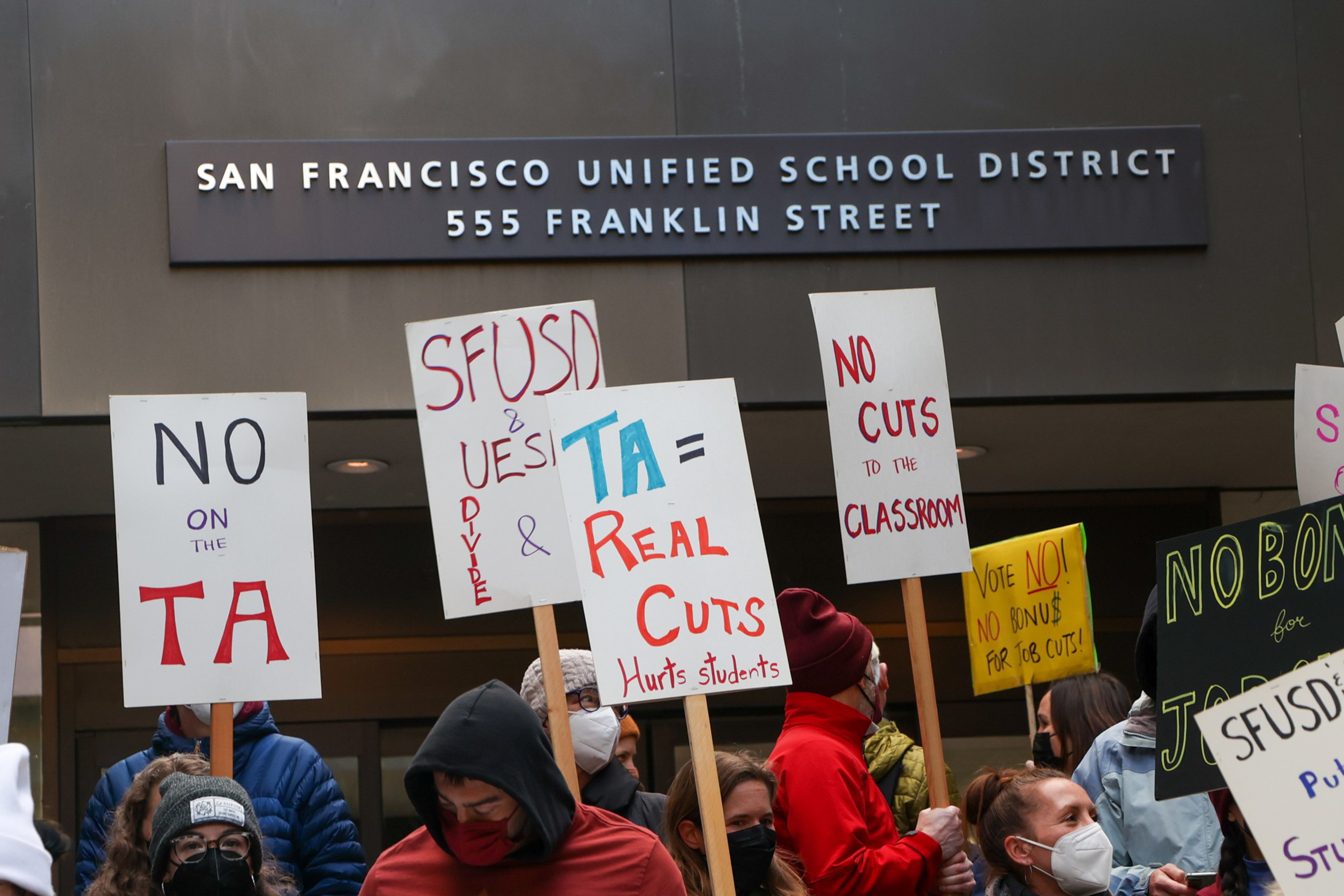 San Francisco teachers union votes overwhelmingly to authorize strike