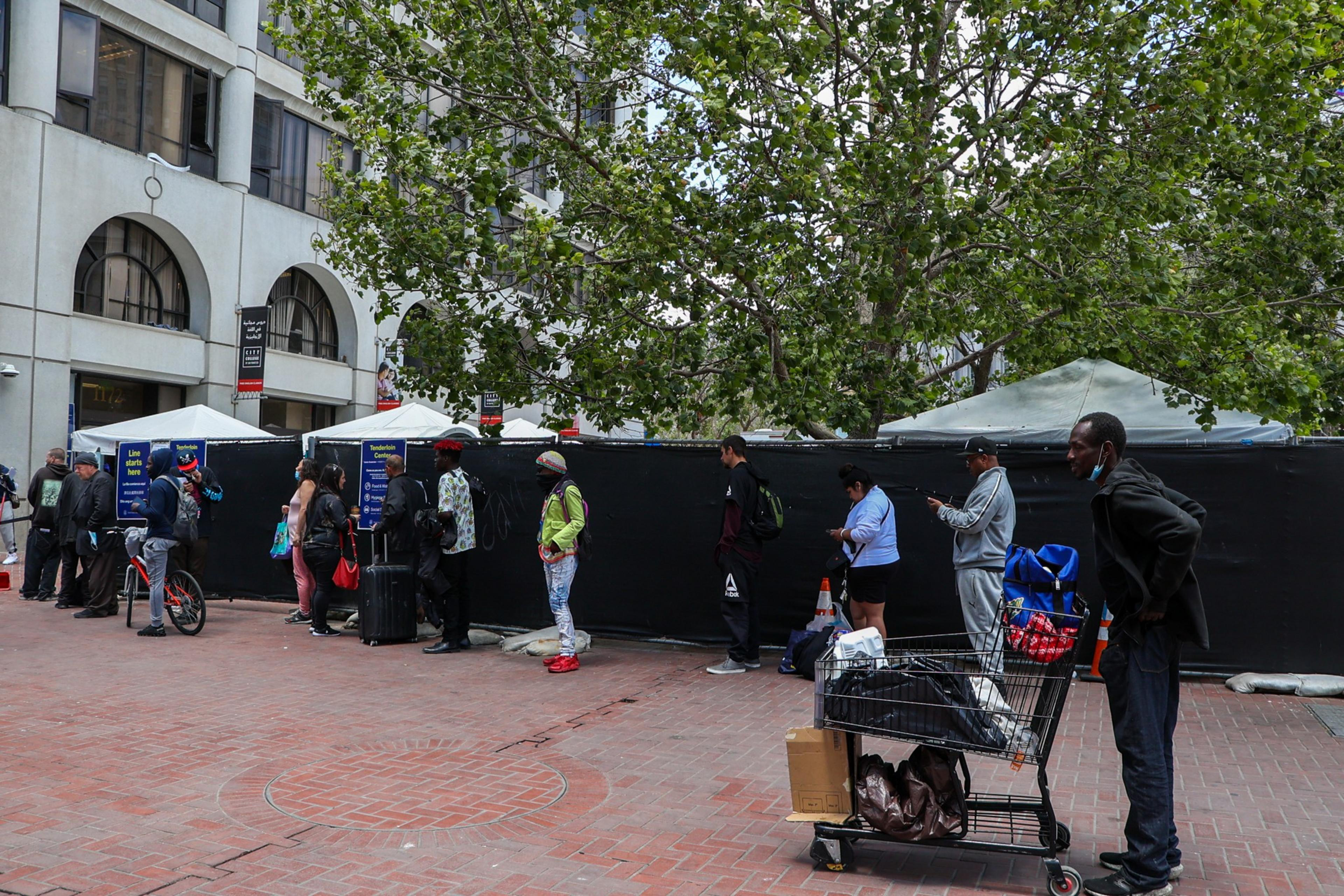 The drug center in UN Plaza.