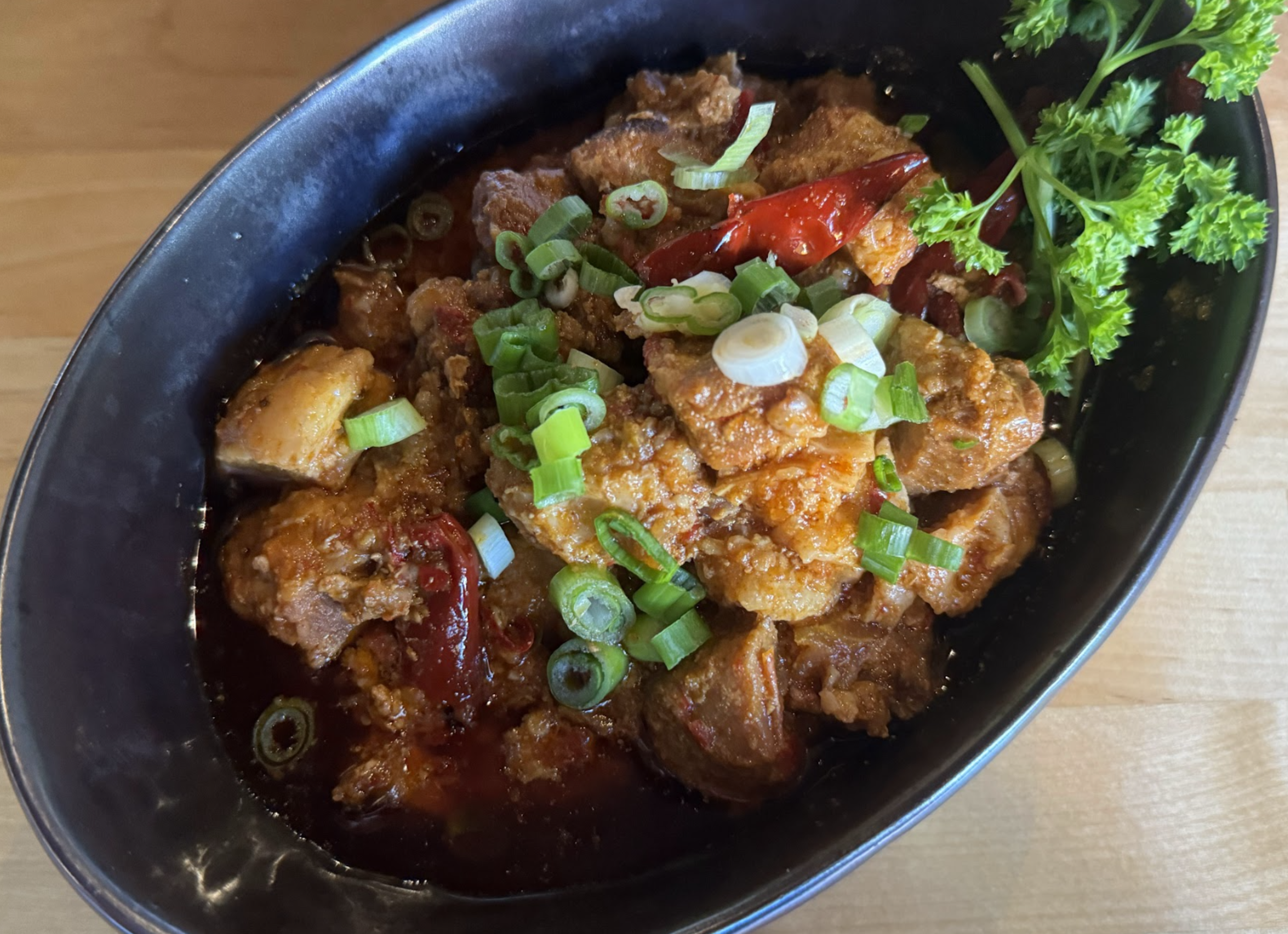 Rica Rica an Indonesian dish at Rasa Rasa