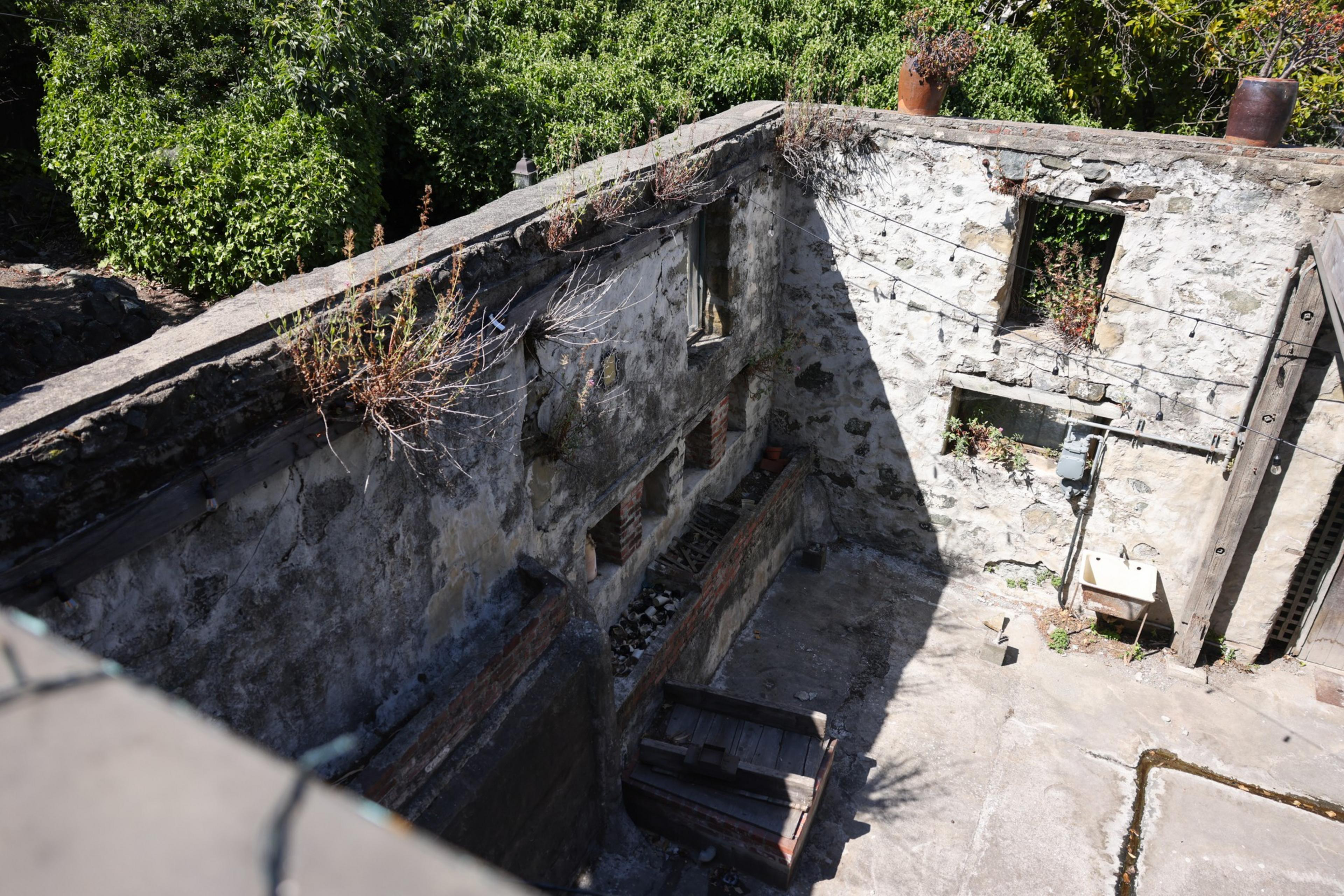 The castle, built by English immigrant John Burnell in 1870, was previously a brewery––fueled by water stored in two underground reservoirs that Burnell dug––and now serves as an event/retreat space.