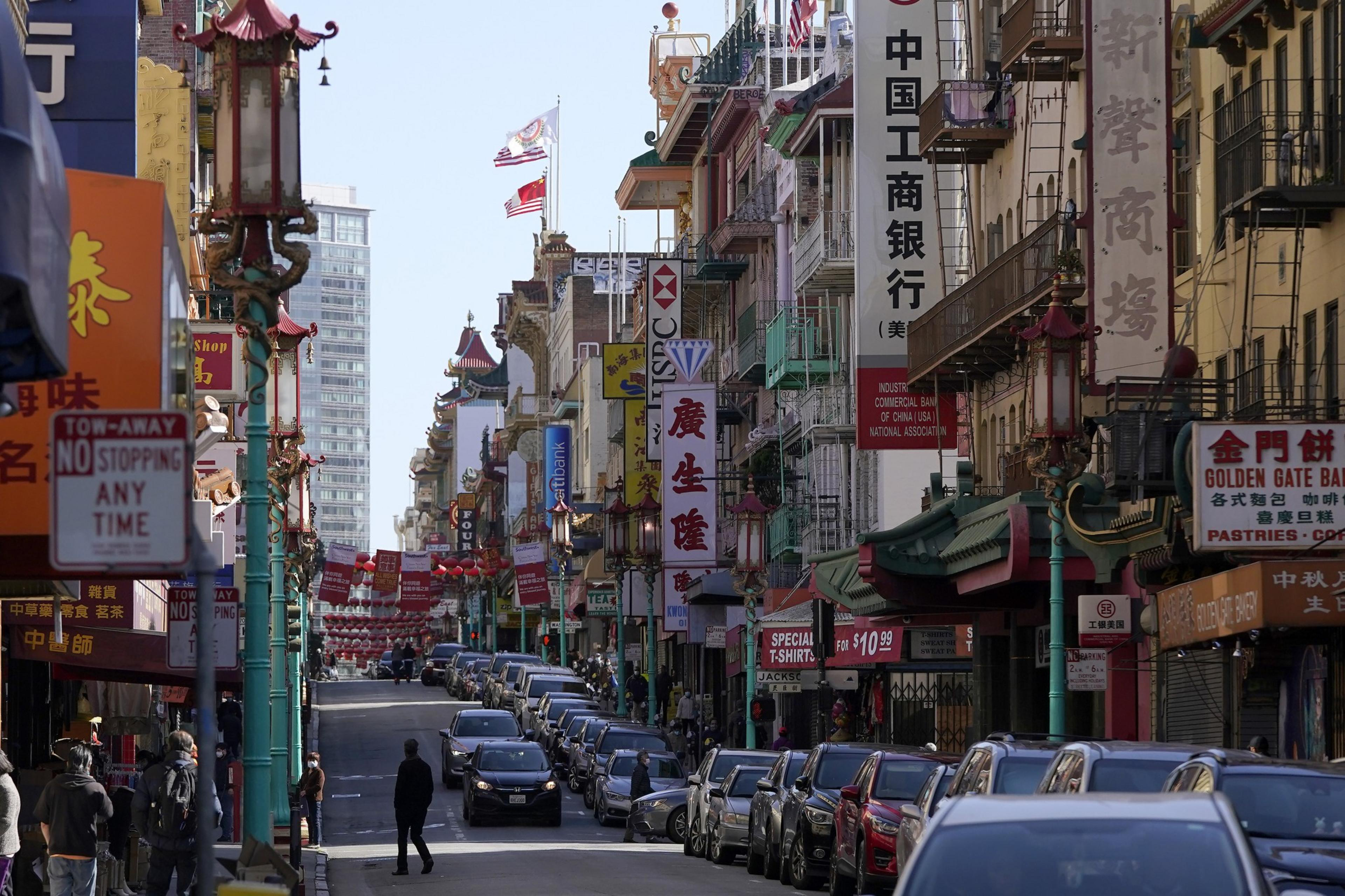 Grant Street in SF Chinatown.