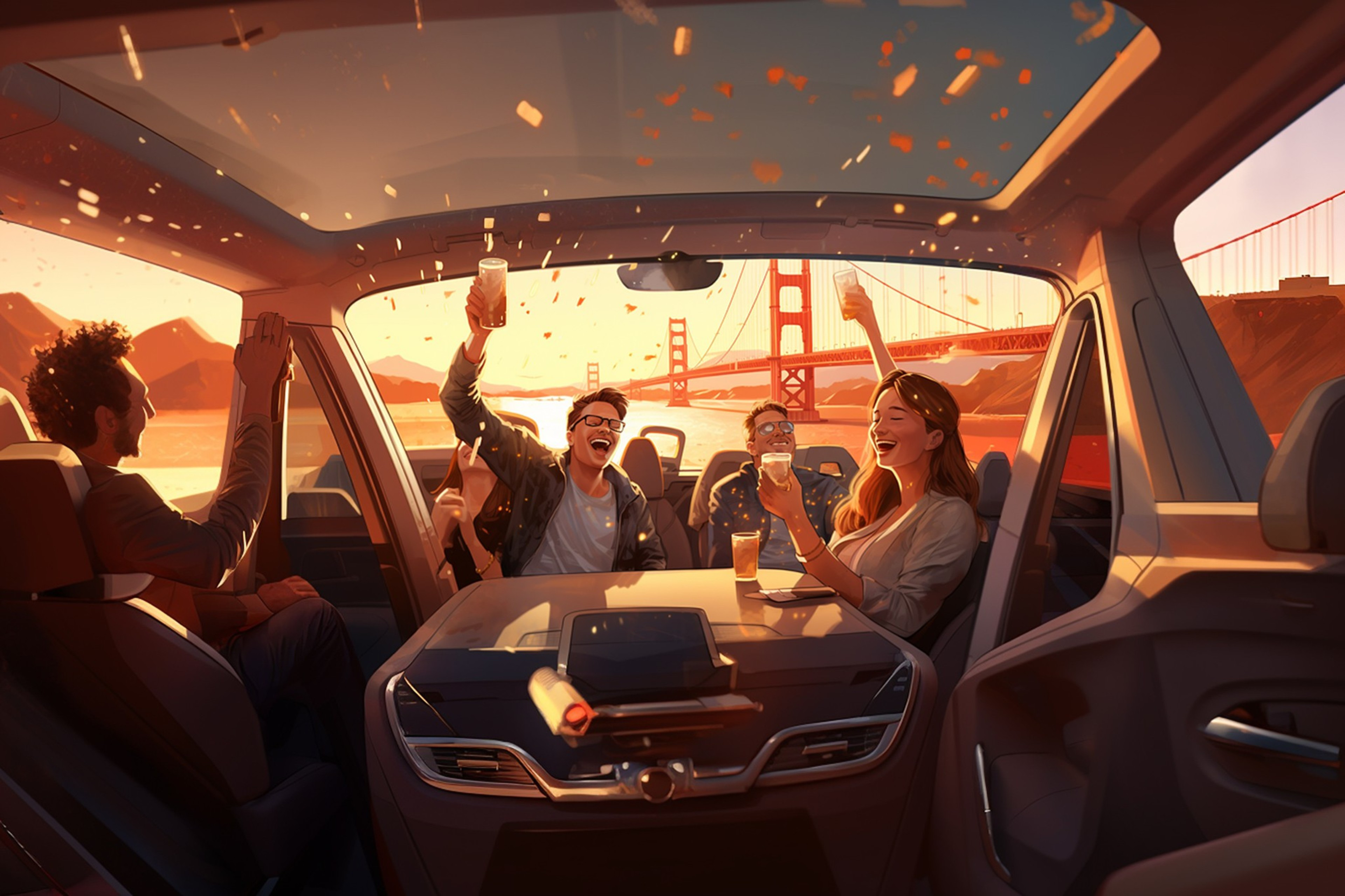 San Francisco locals have bragged about their debaucherous exploits while being passengers in robotaxis.