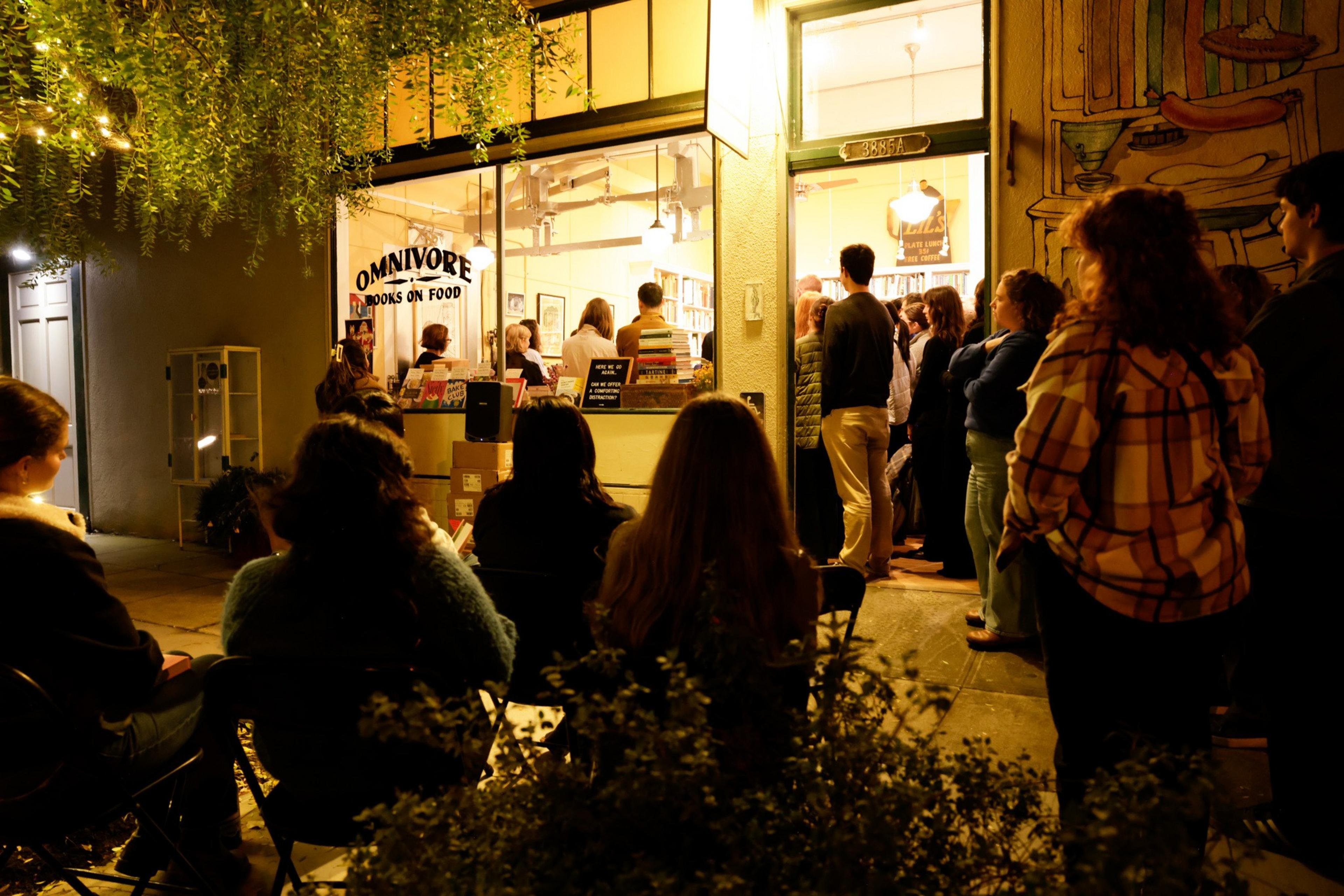 omnivore books at the Sift book signing