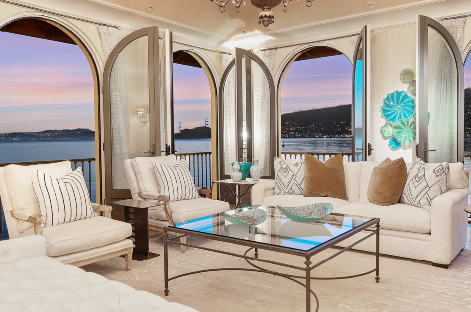 Sold! A buyer snapping up a waterfront Belvedere home just before its auction was set to start