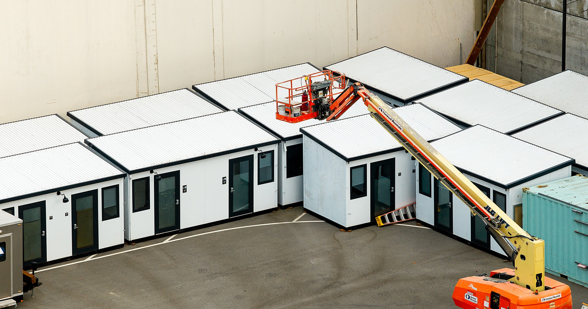 Lurie vowed to add more shelters. A $7M cabin community has sat empty nearly a year