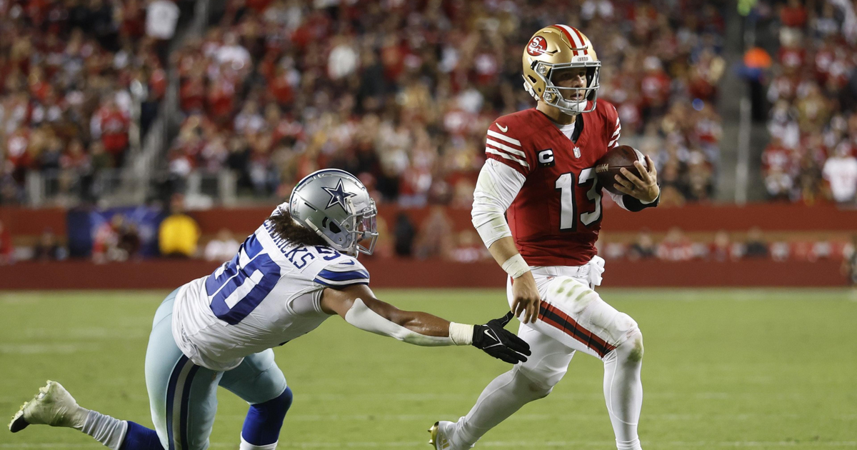 Thanks to Brock Purdy, the 49ers maintained their sky-high offensive ...