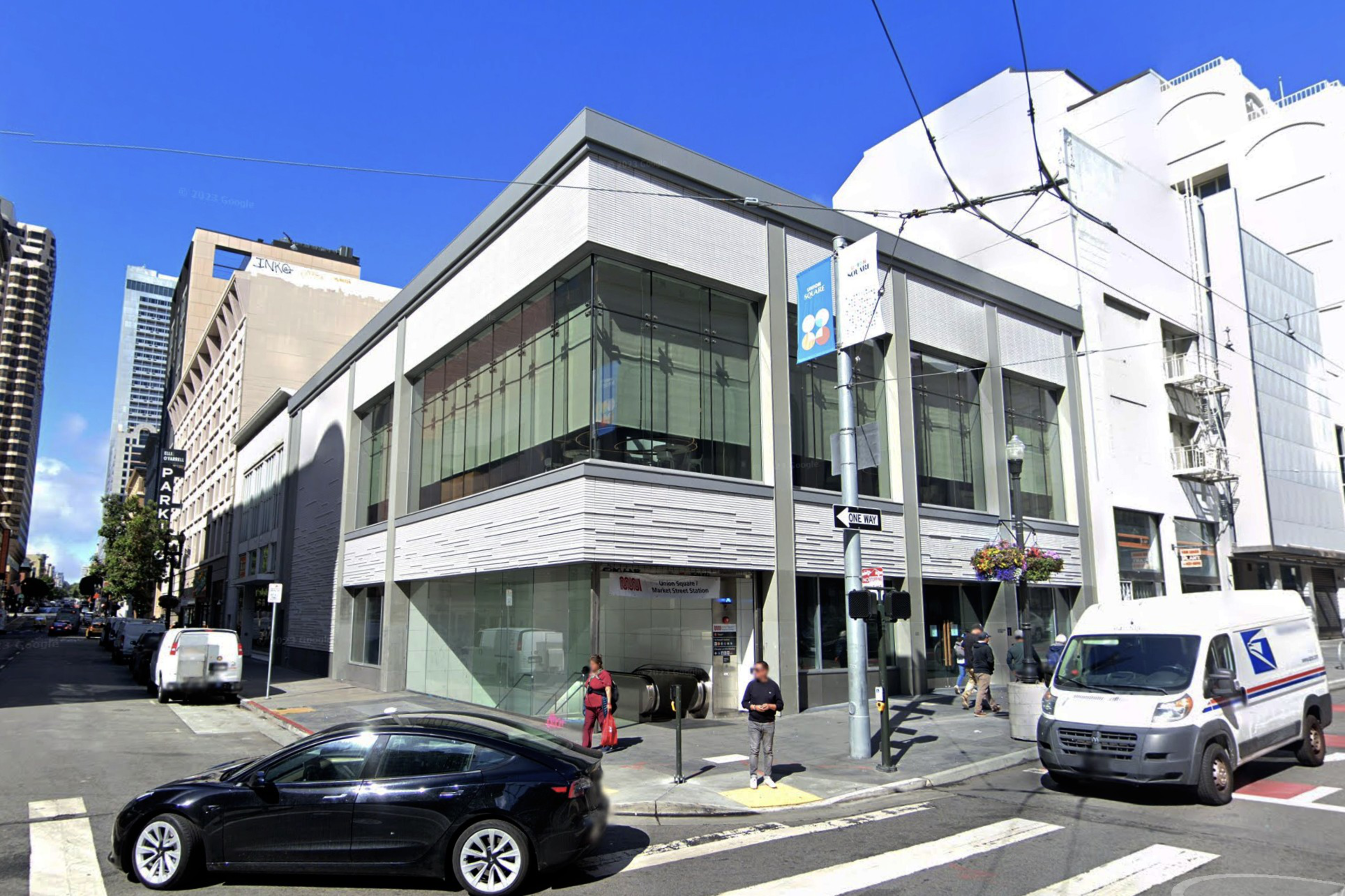 vacant building on a corner