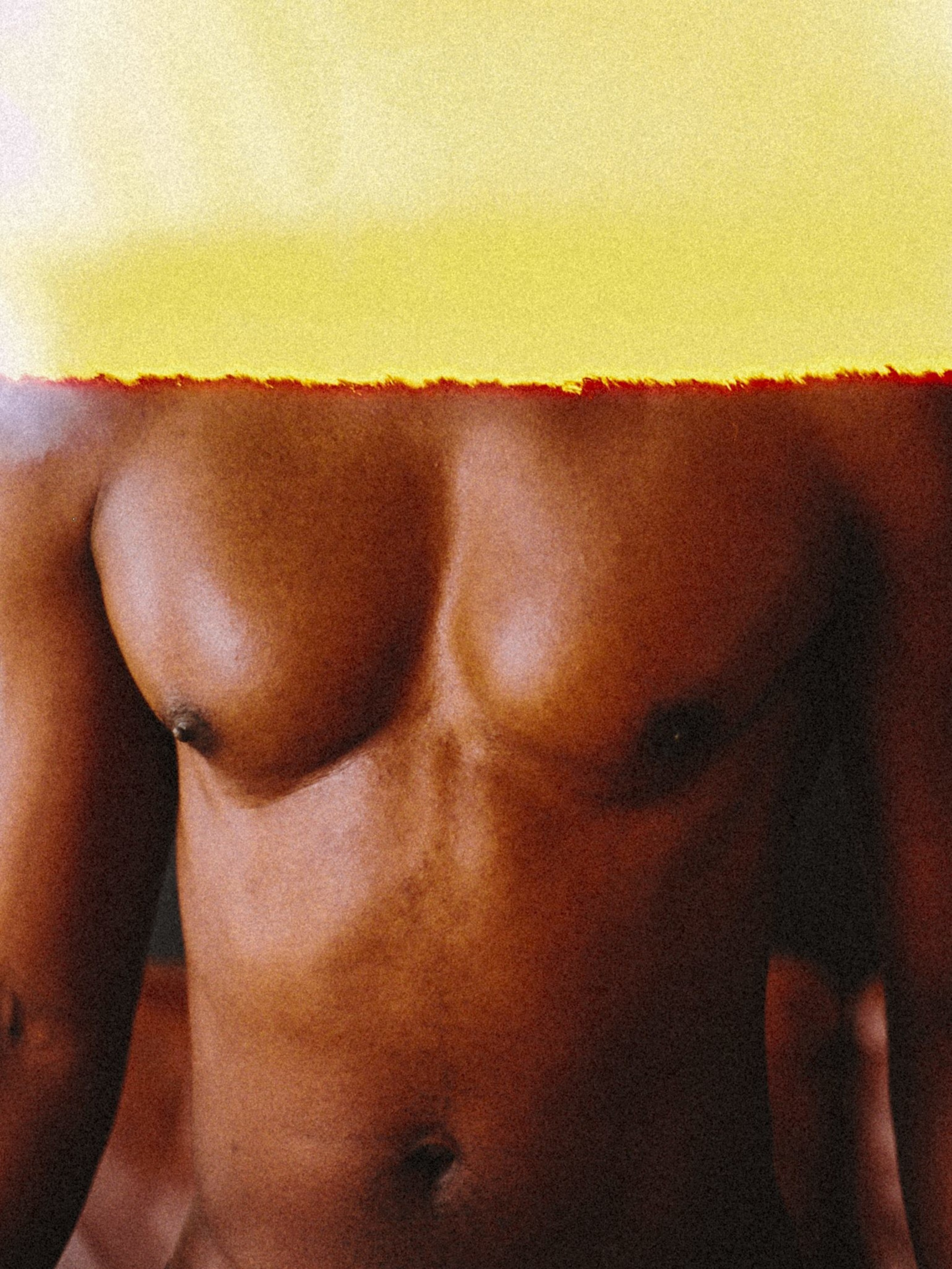An image of a man's torso