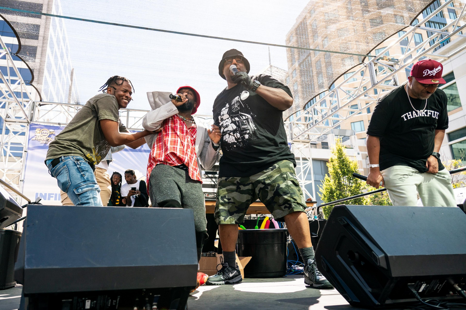 Hip-hop at 50: Legendary MCs play free concert at Oakland City Hall