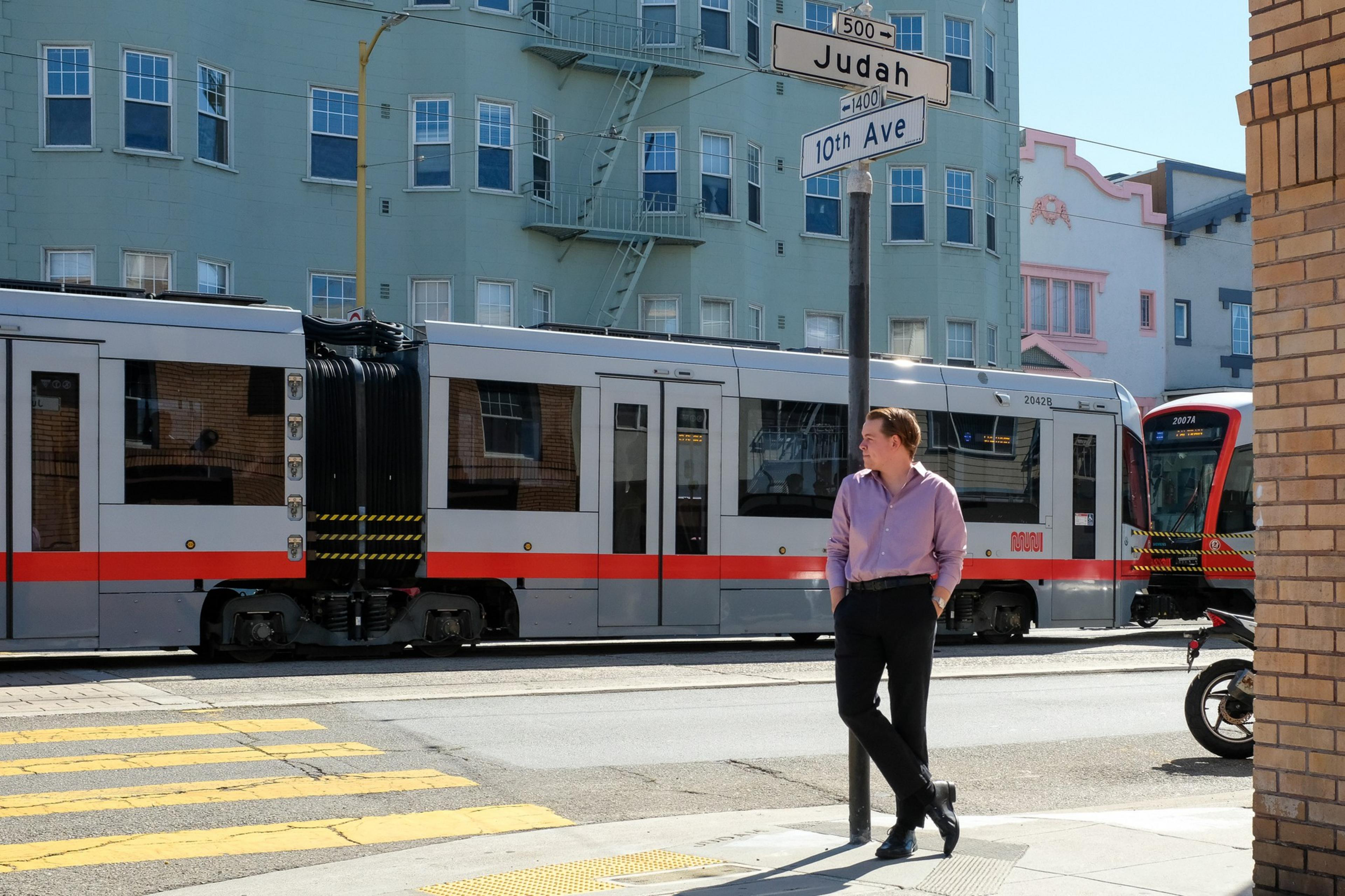 Bick Tanner has been told to have half his neighbors sign a petition so he can buy a residents’ parking permit from city transit bosses as his home is surrounded by an existing permit zone—but not in one.