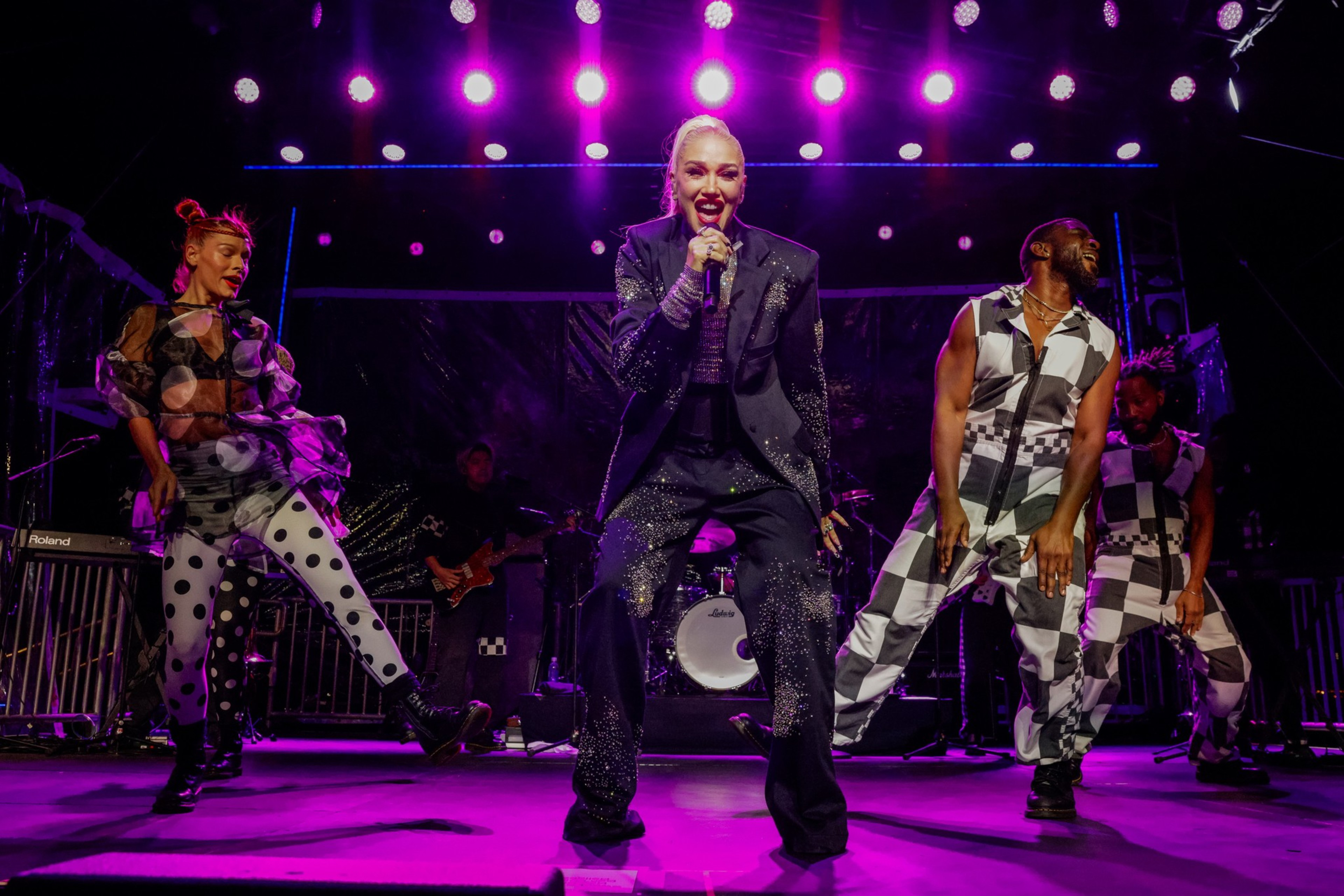 Gwen Stefani performed at President Joe Biden’s APEC party outside of the Exploratorium on Wednesday night in San Francisco.