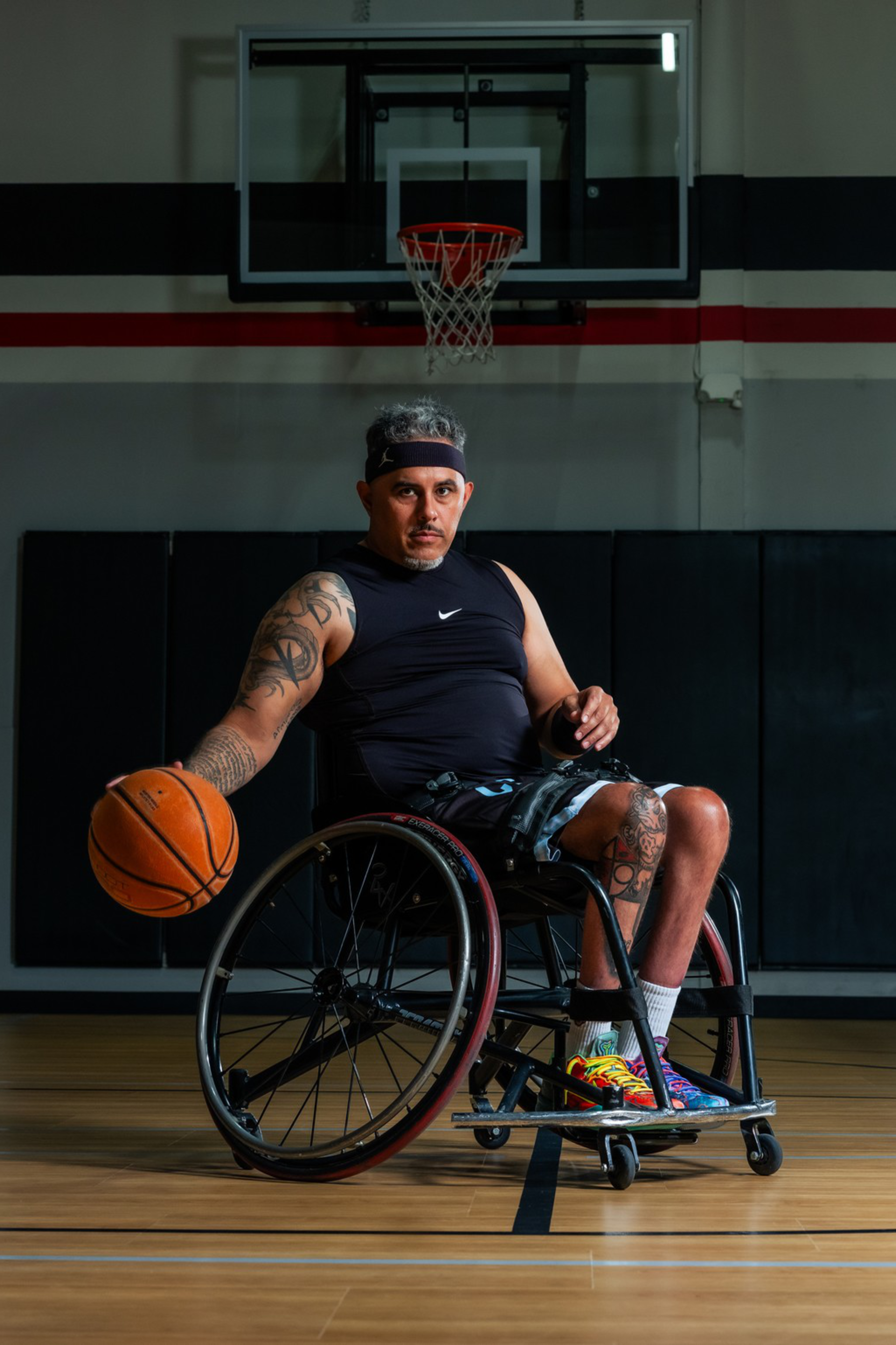 Meet Armando Rodriguez, a paraplegic hooper using cutting-edge tech to hone  his shot | The San Francisco Standard