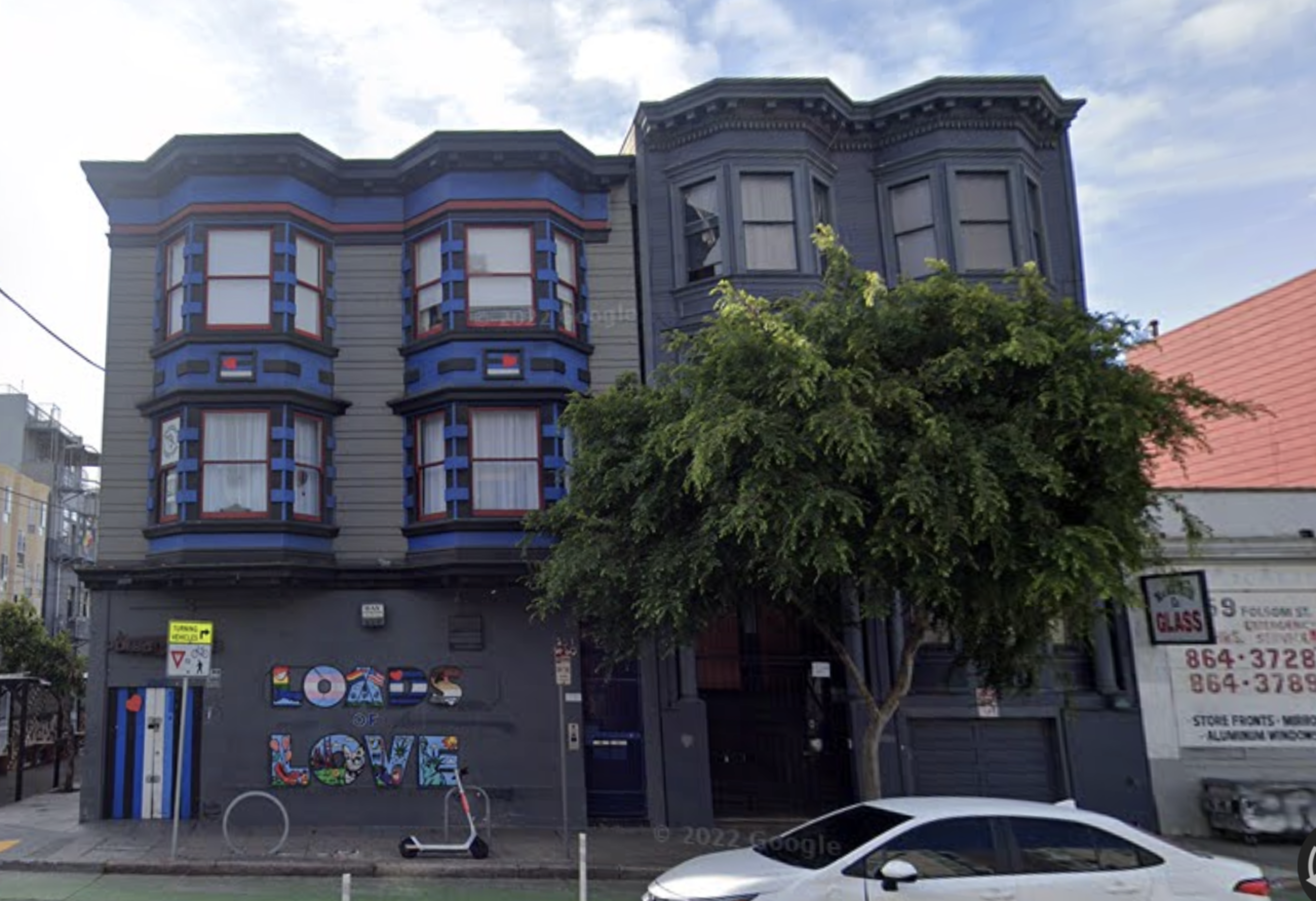 Google Streetview of the Powerhouse on Folsom Street, where the assault allegedly occurred.