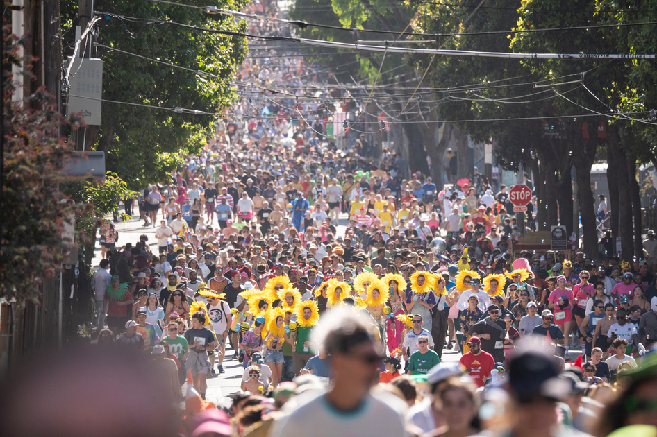 At Bay to Breakers, nobody cares if you finish — or even start