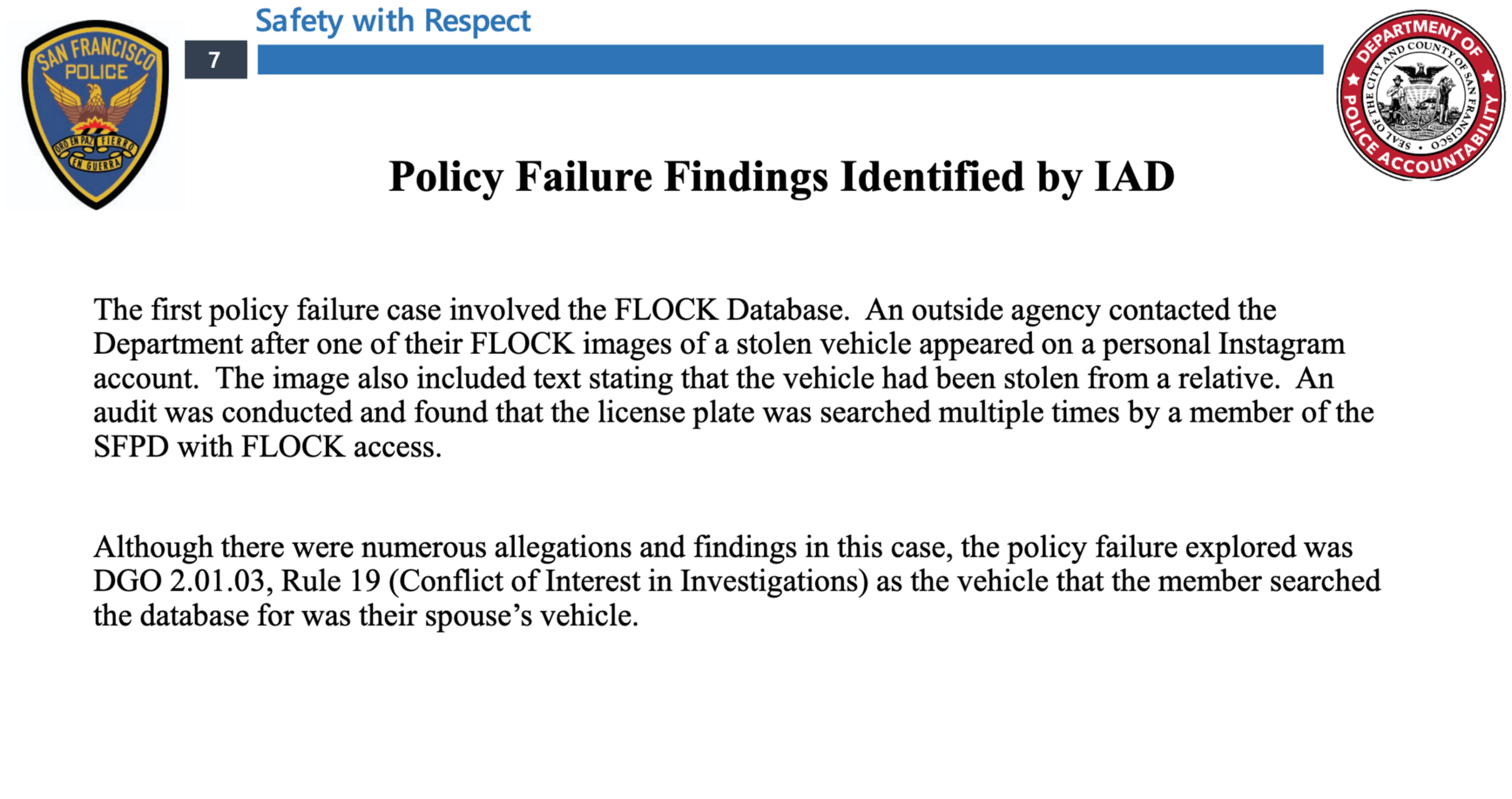 SF cop investigated for using Flock license plate reader data to track ...