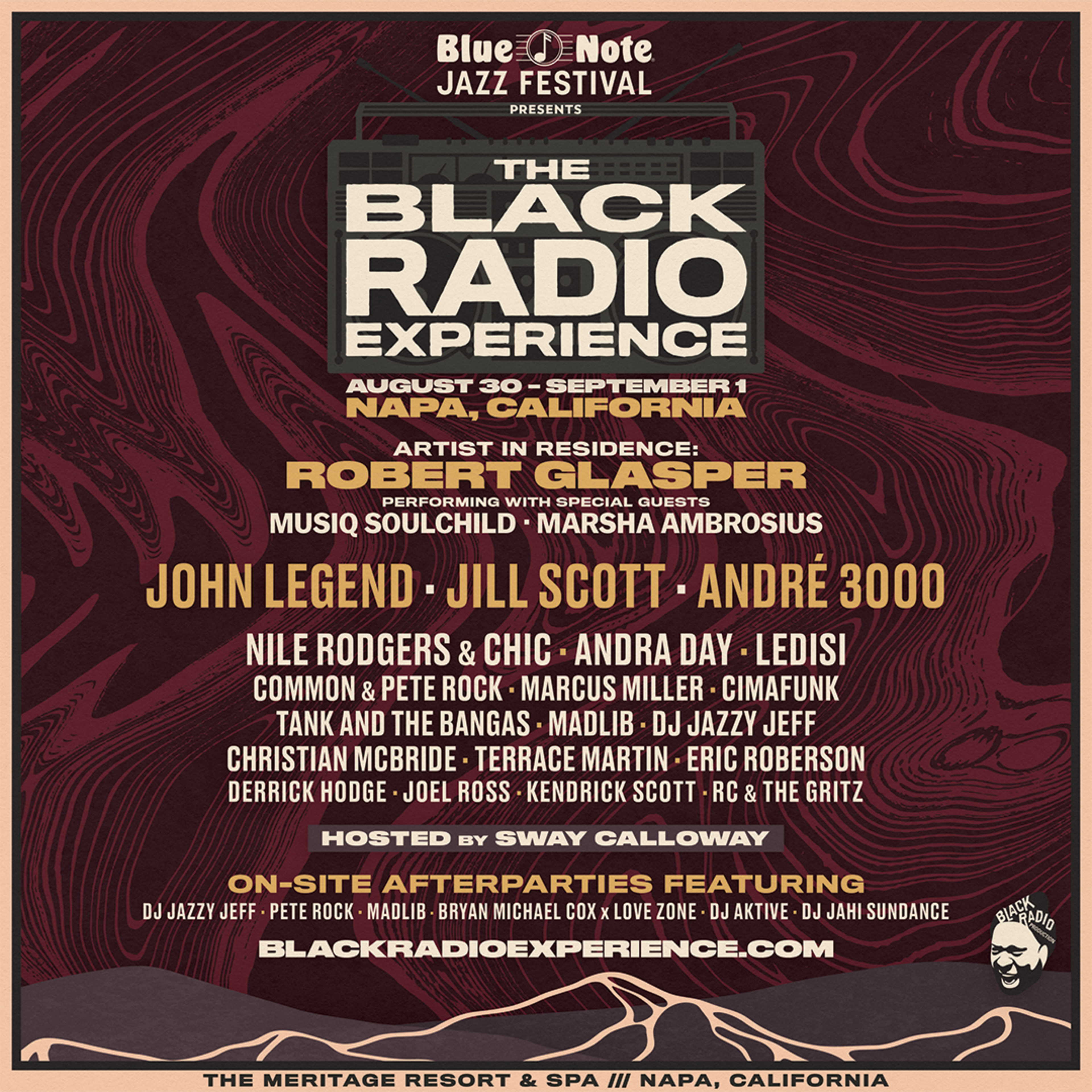 Poster for 2024 Blue Note Jazz Festival