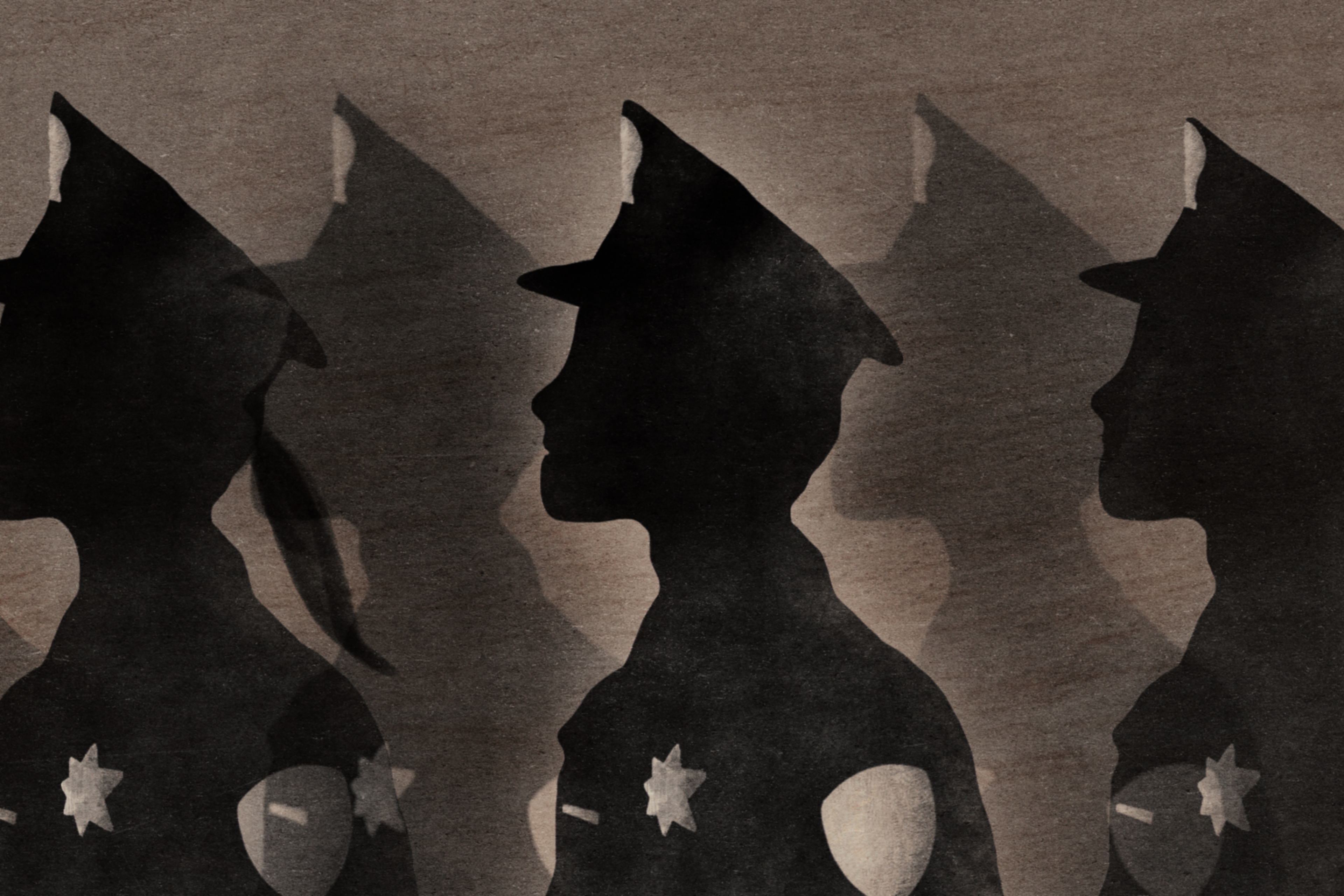 An illustration of police.