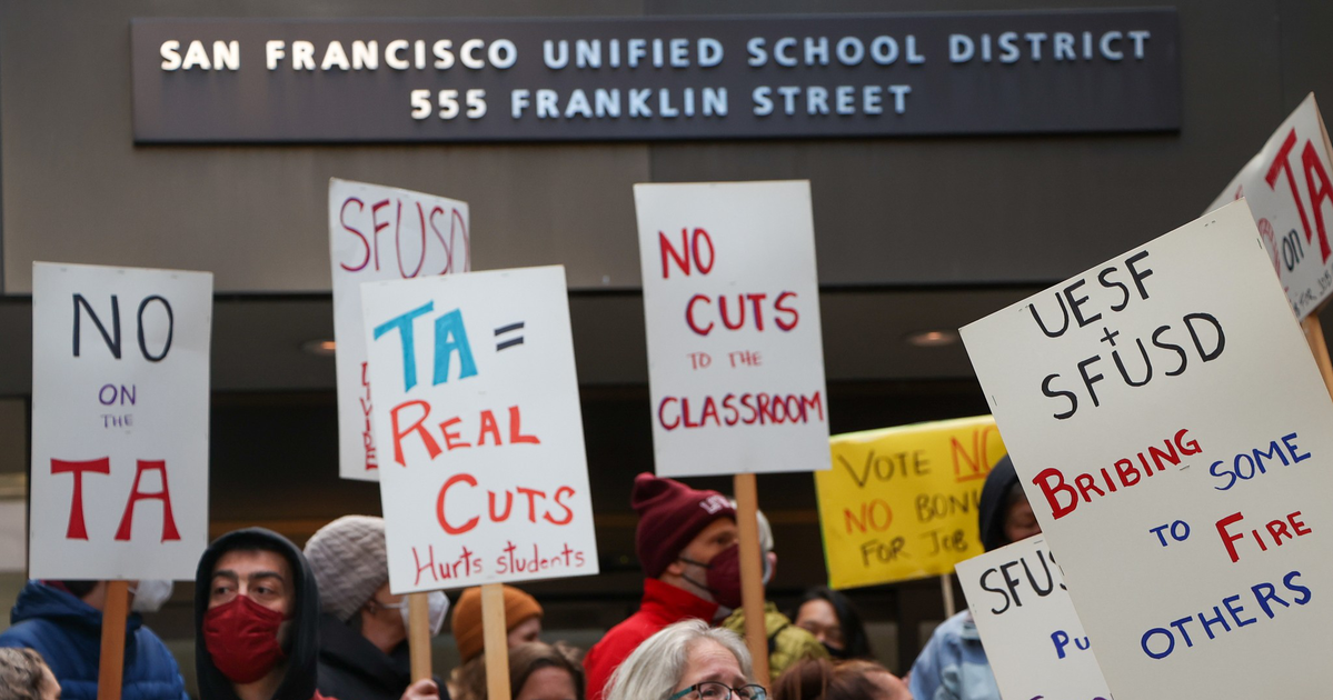 Strike date set: SFUSD teachers to walk off jobs Monday