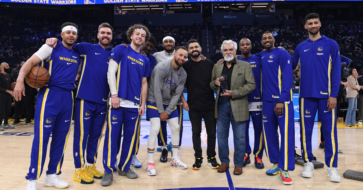 He arrived in the U.S. with $100. Now his family feeds the Warriors