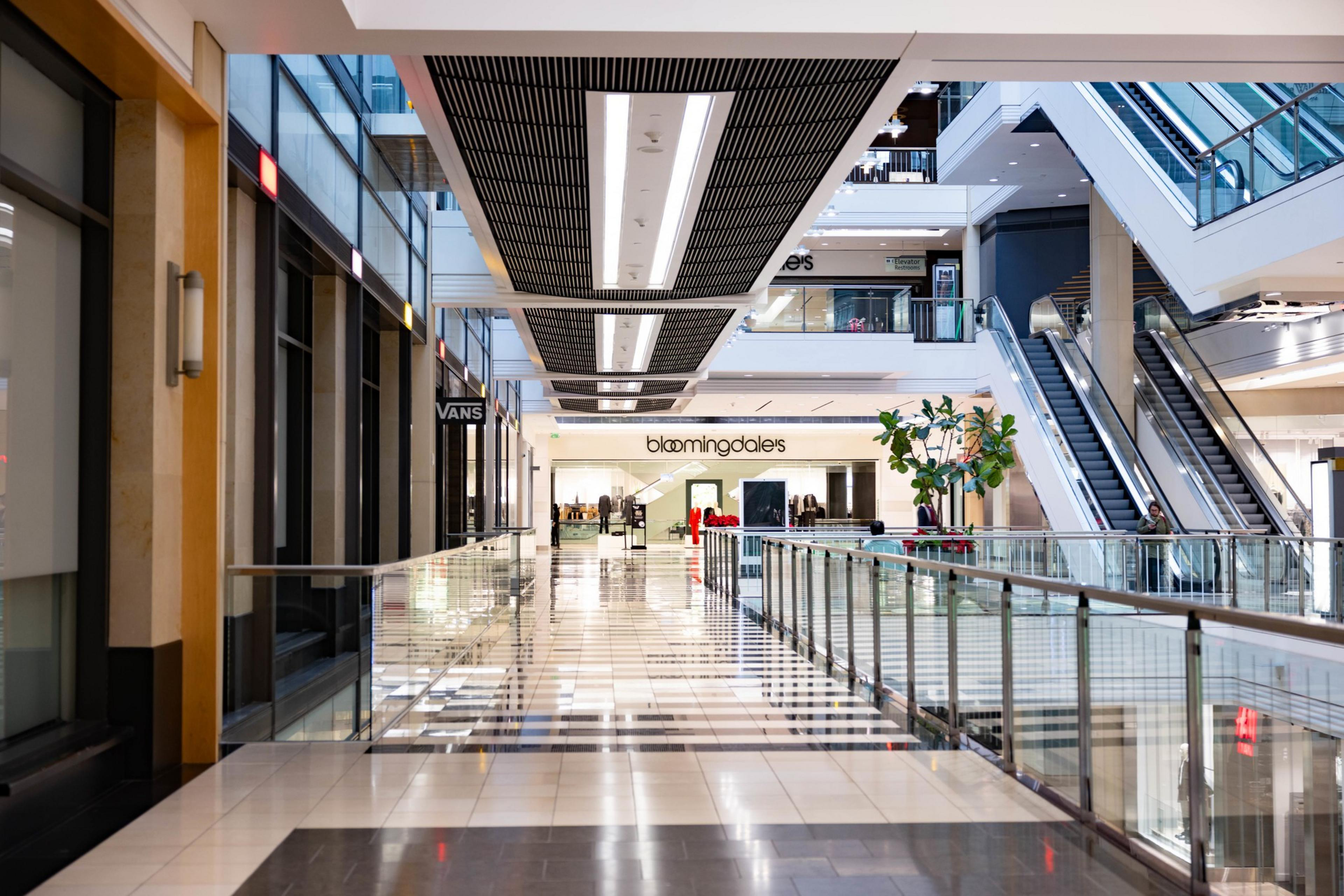 The San Francisco Centre, previously called the Westfield mall, attracts little to no shoppers in San Francisco on Tuesday, Nov. 21, 2023.