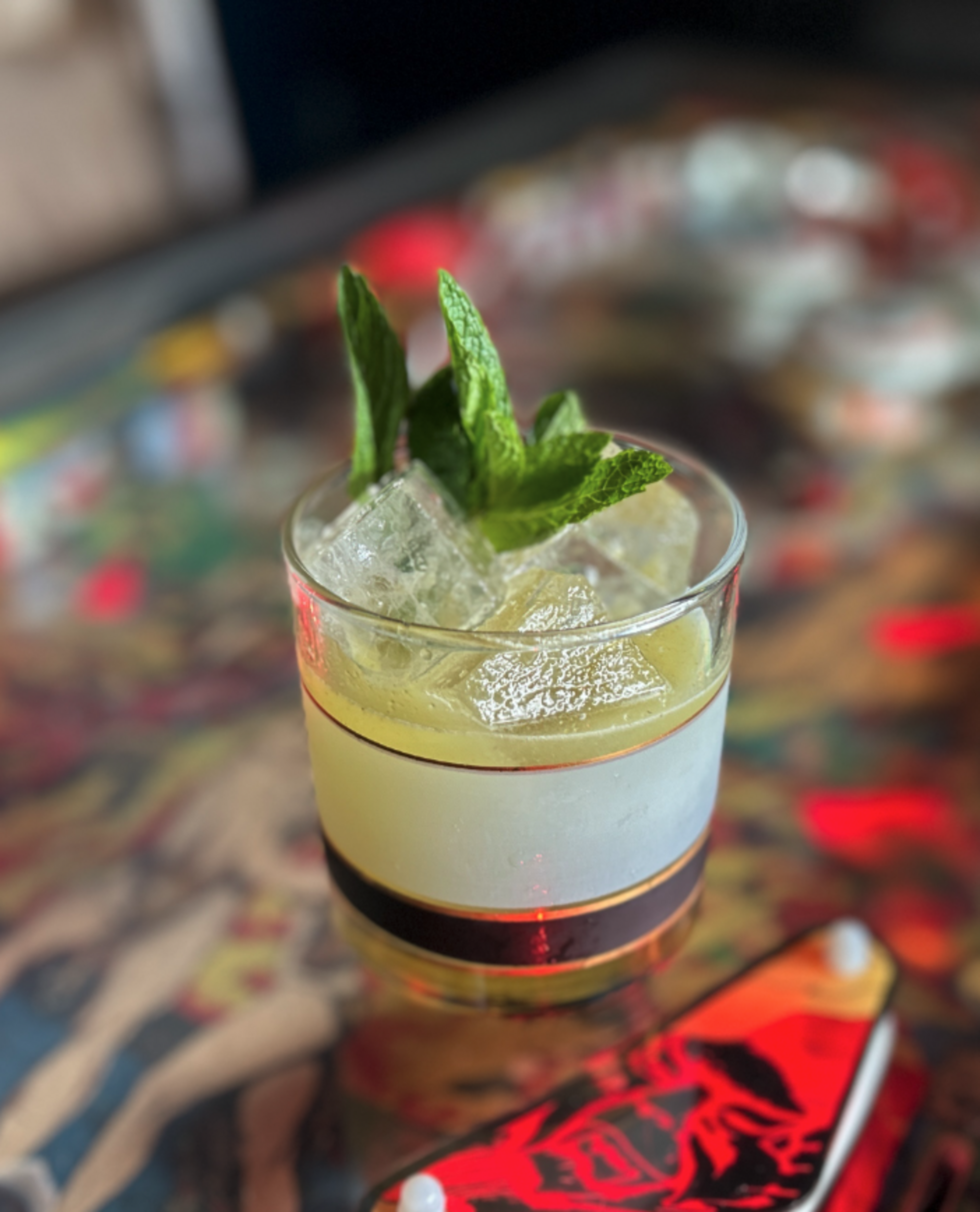 The Equinox cocktail at the Evil Eye in the Mission.