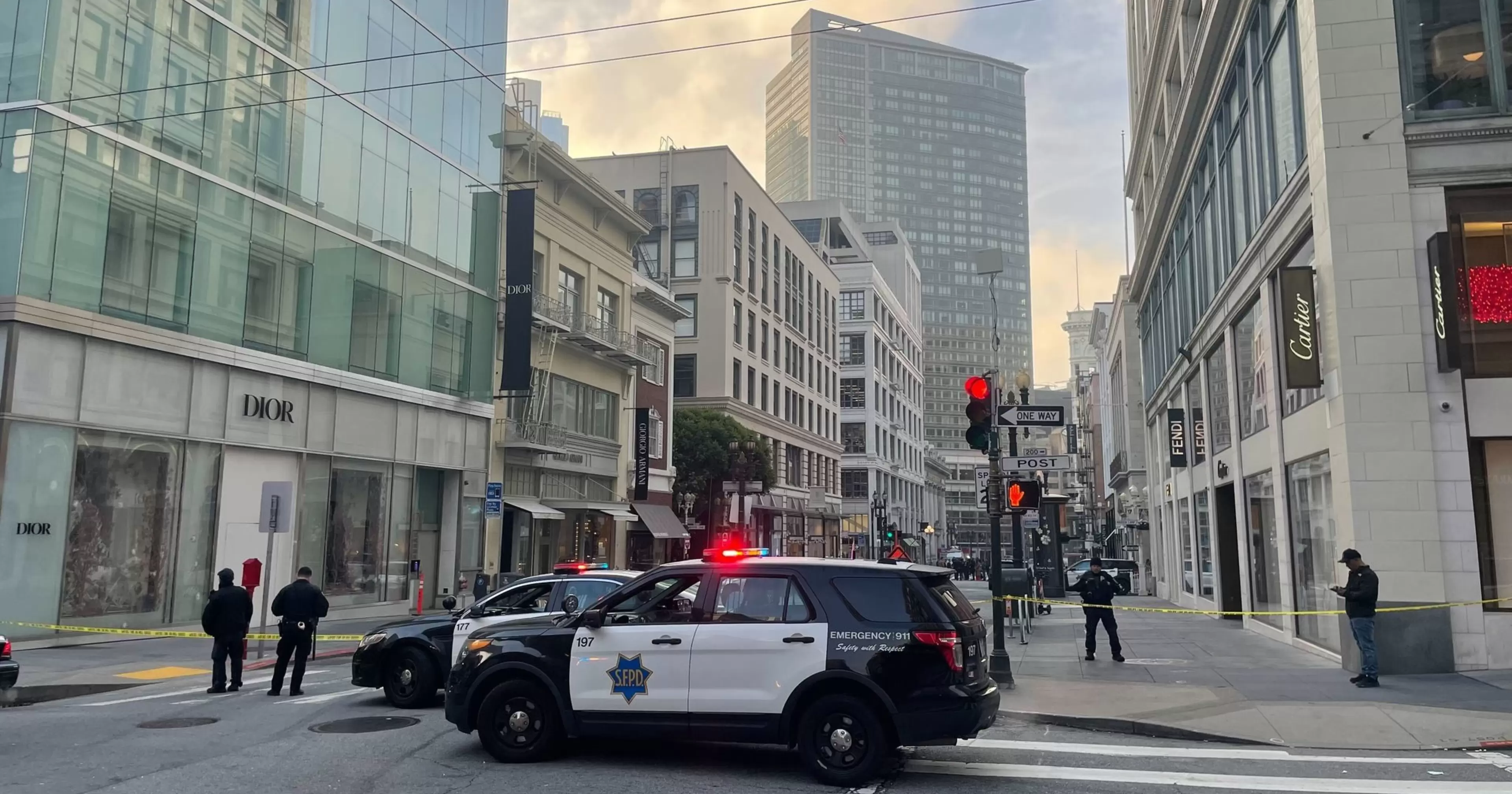 Dior security guard shot dead by cops after driving into pedestrians ...