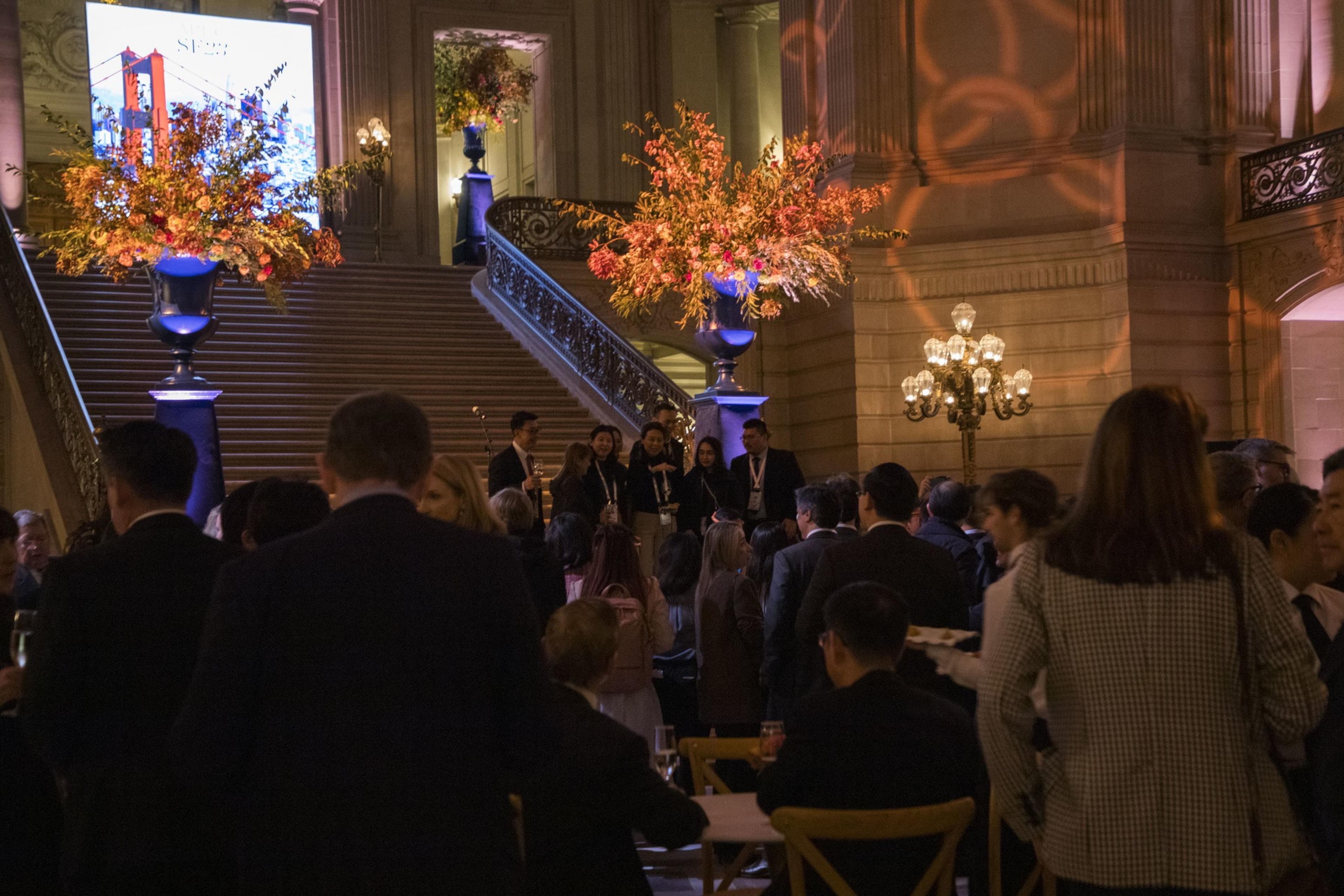 Mayor Breed Throws Lavish Party at City Hall to Kick Off APEC