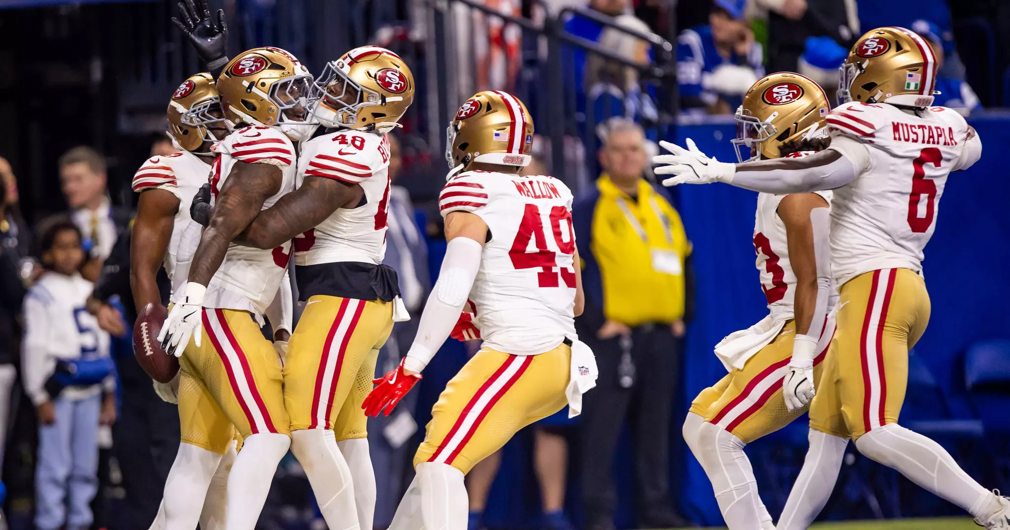 The 49ers, five home wins away from a Super Bowl title, refuse to peek ahead