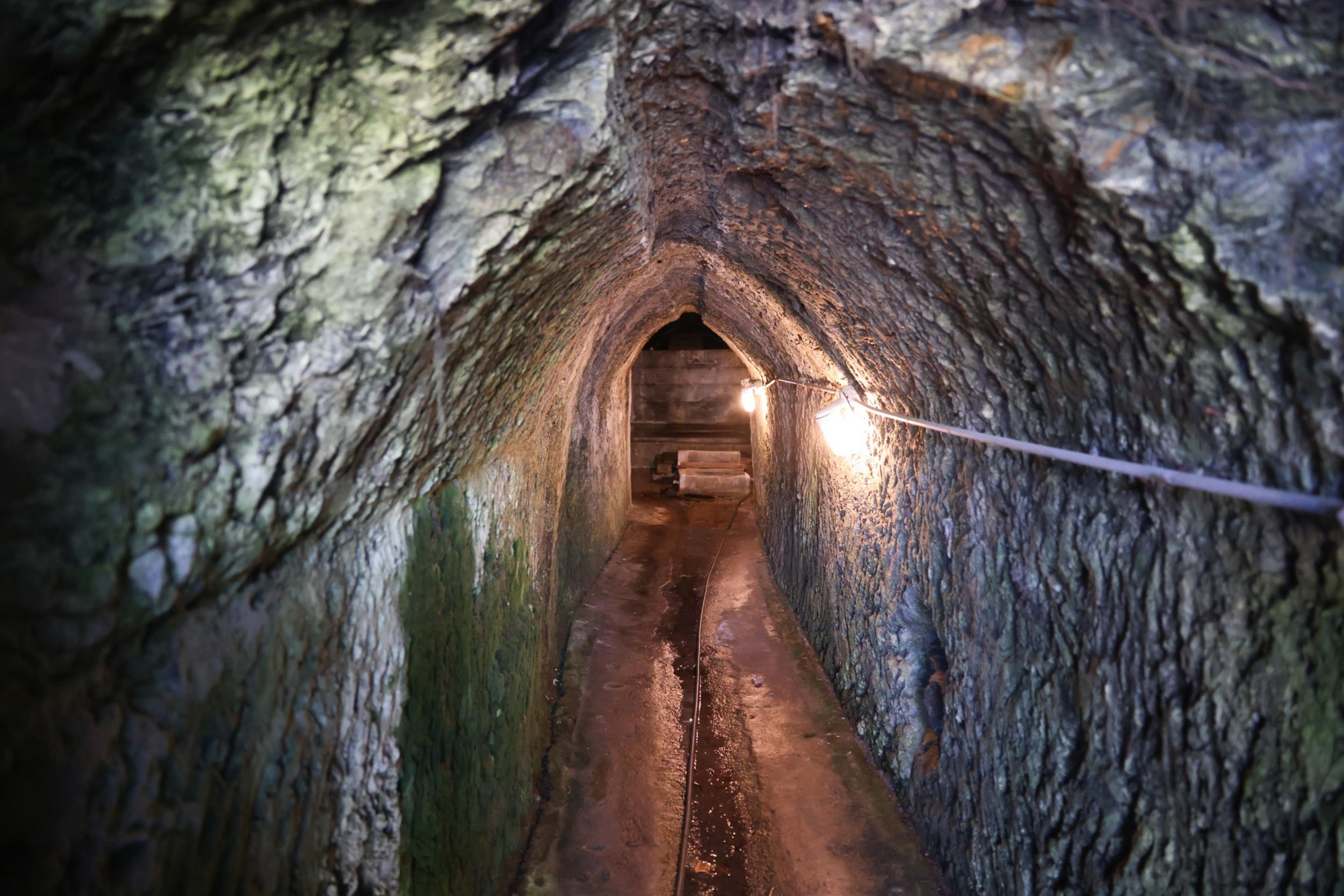 The castle, built by English immigrant John Burnell in 1870, was previously a breweryâ€“â€“fueled by water stored in two underground reservoirs that Burnell dugâ€“â€“and now serves as an event/retreat space.