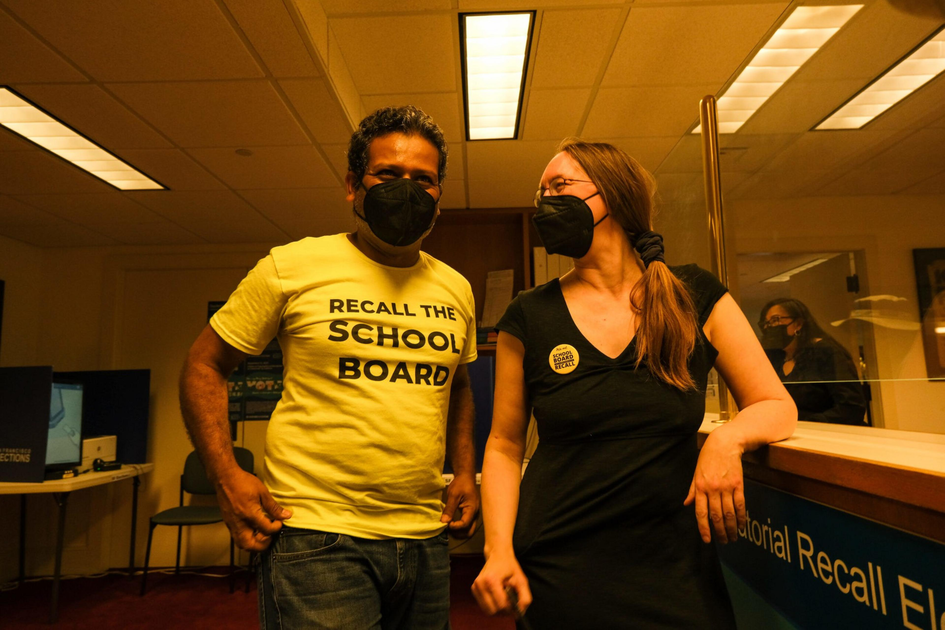 School board recall organizers aim for role in selecting replacement ...