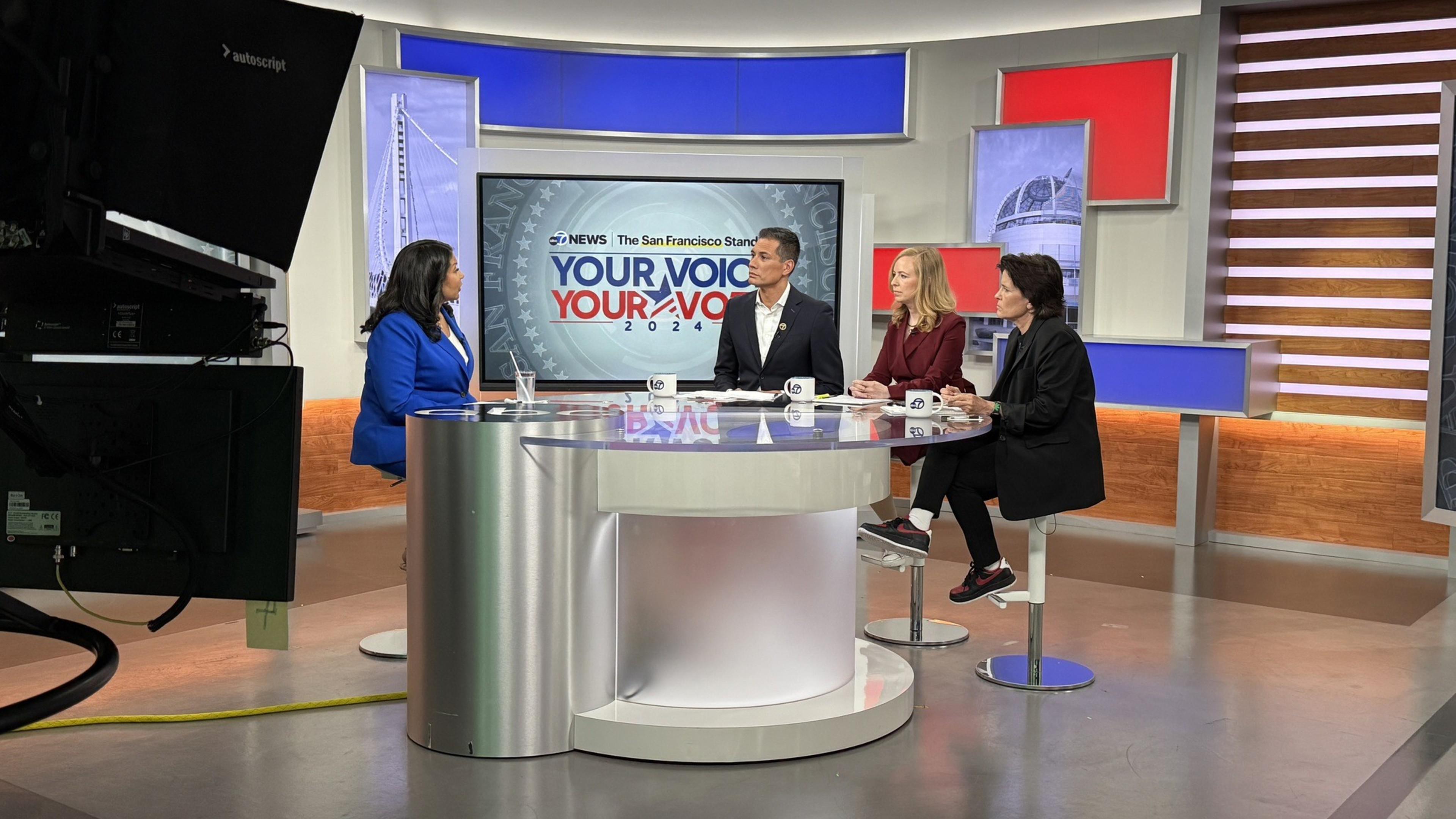 Mayor London Breed is interviewed by Reggie Aqui, Annie Gaus and Kara Swisher.