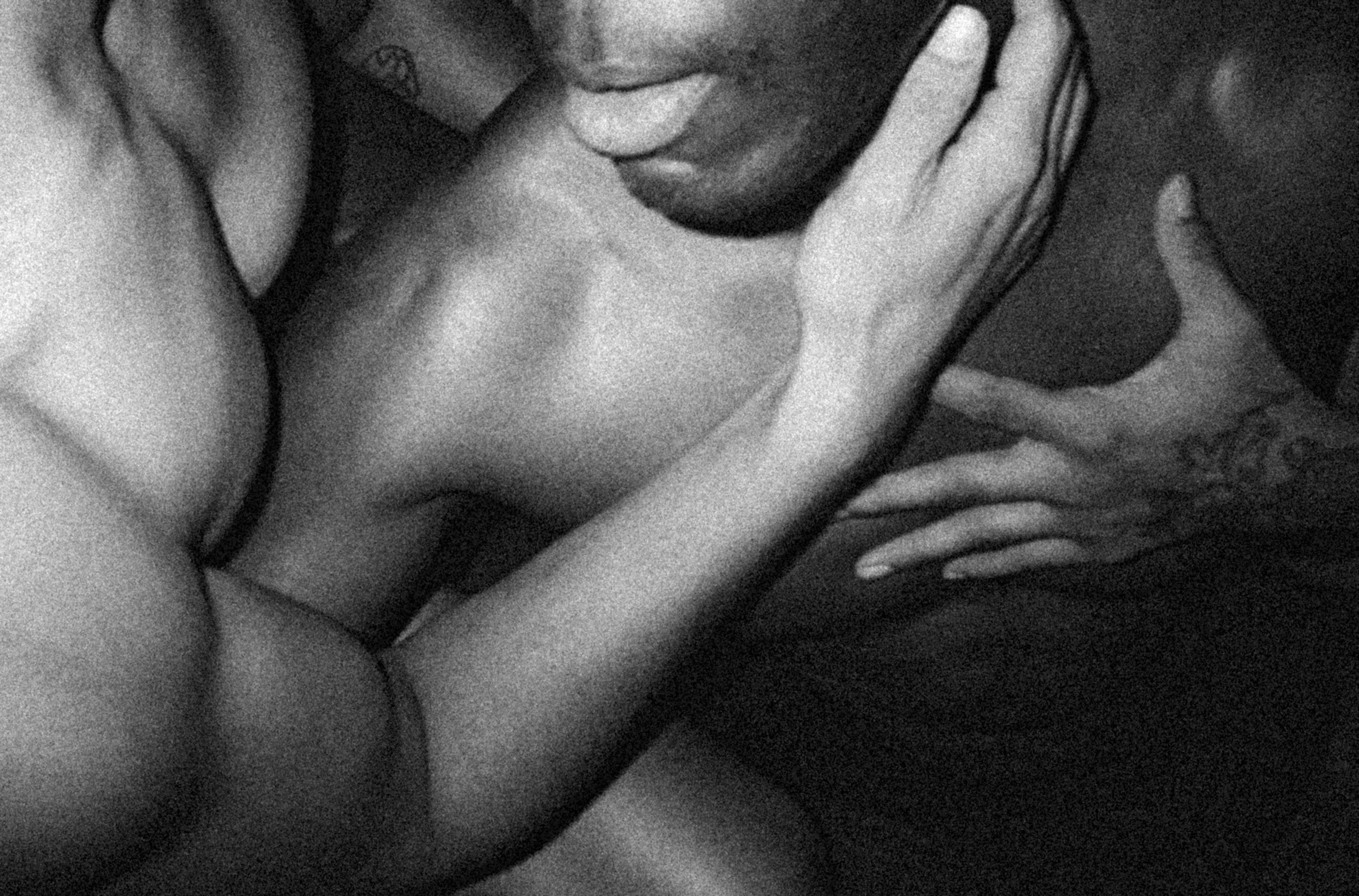 An image of men embracing