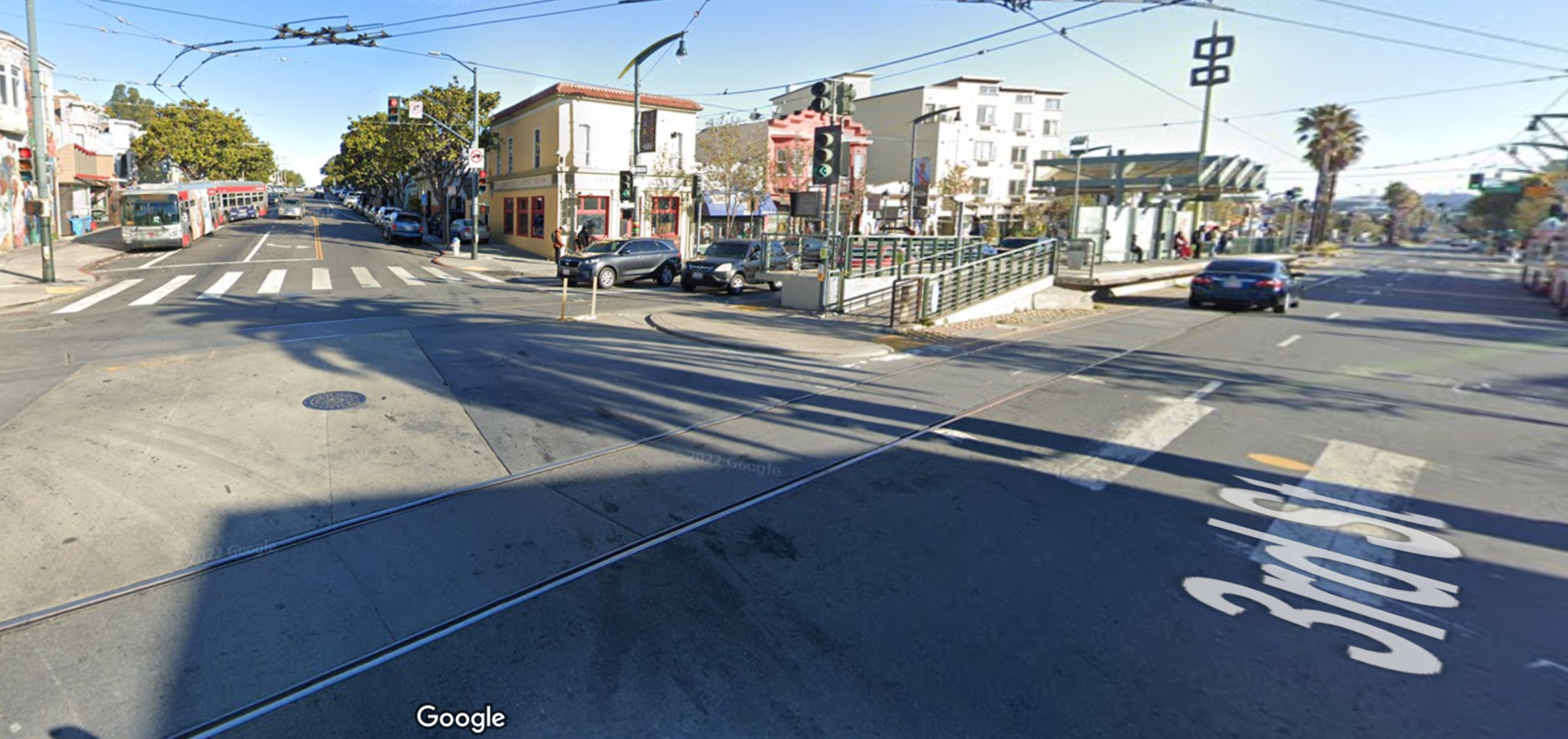 Firefighters responded shortly after 7 p.m. to reports of a collision at Third Street and Palou Avenue, San Francisco police said.