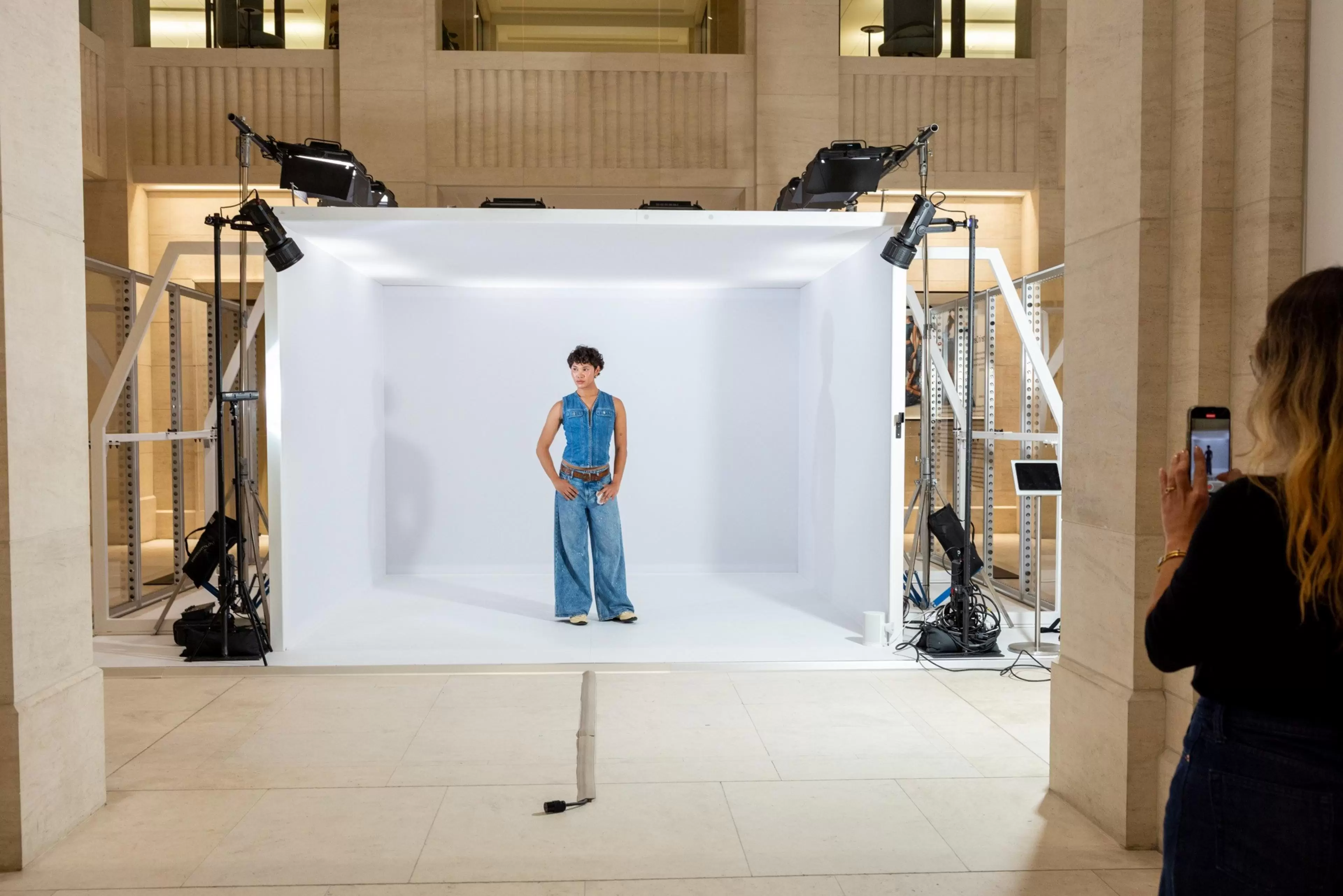 Gap is so back, it built a pop-up soundstage in honor of its viral new ad