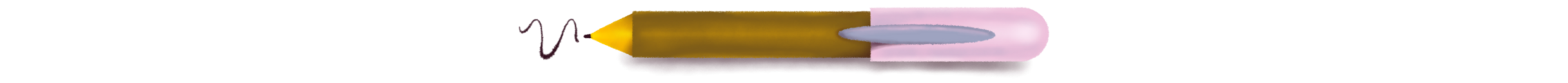 An illustration of a pencil