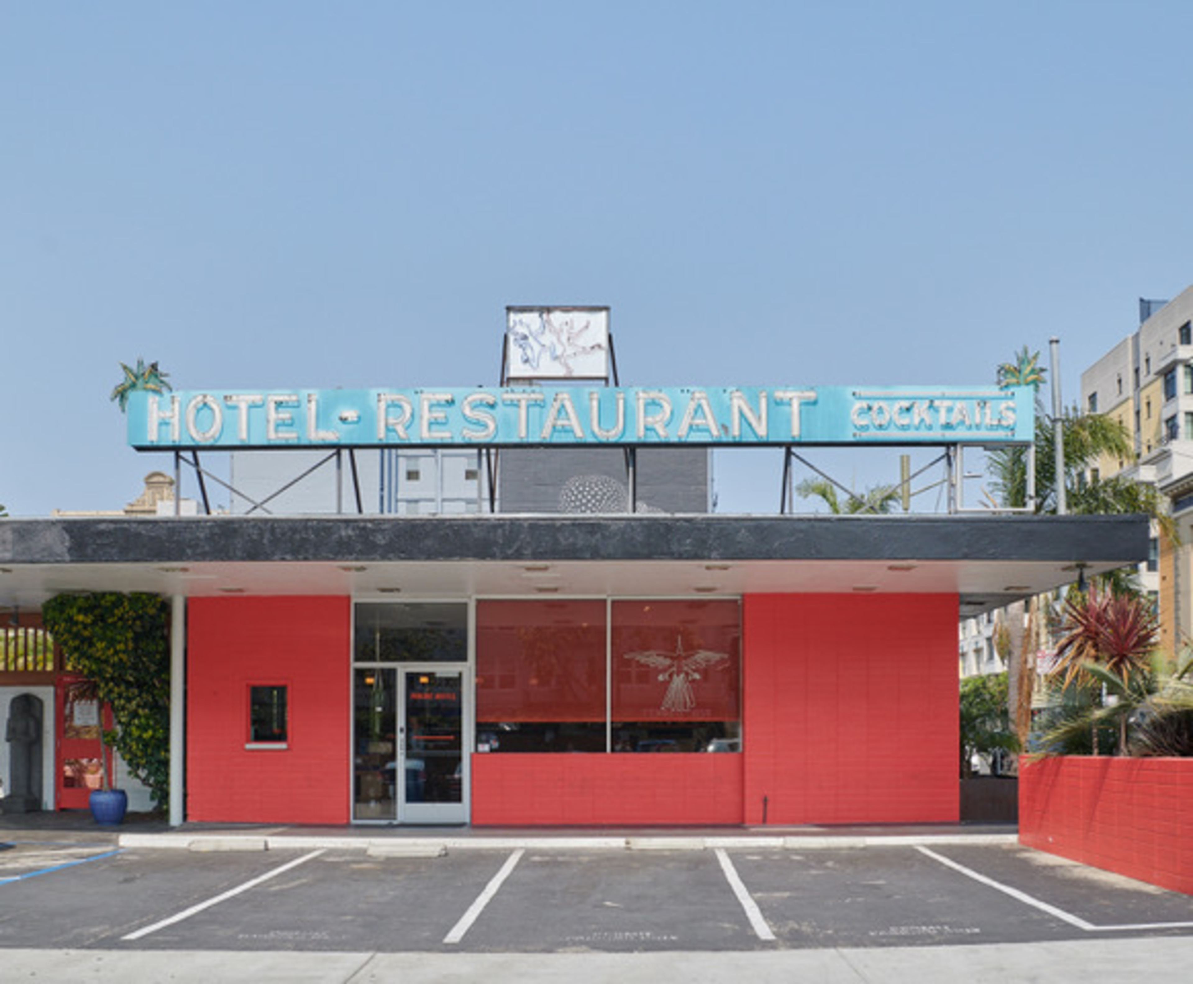 exterior of hotel
