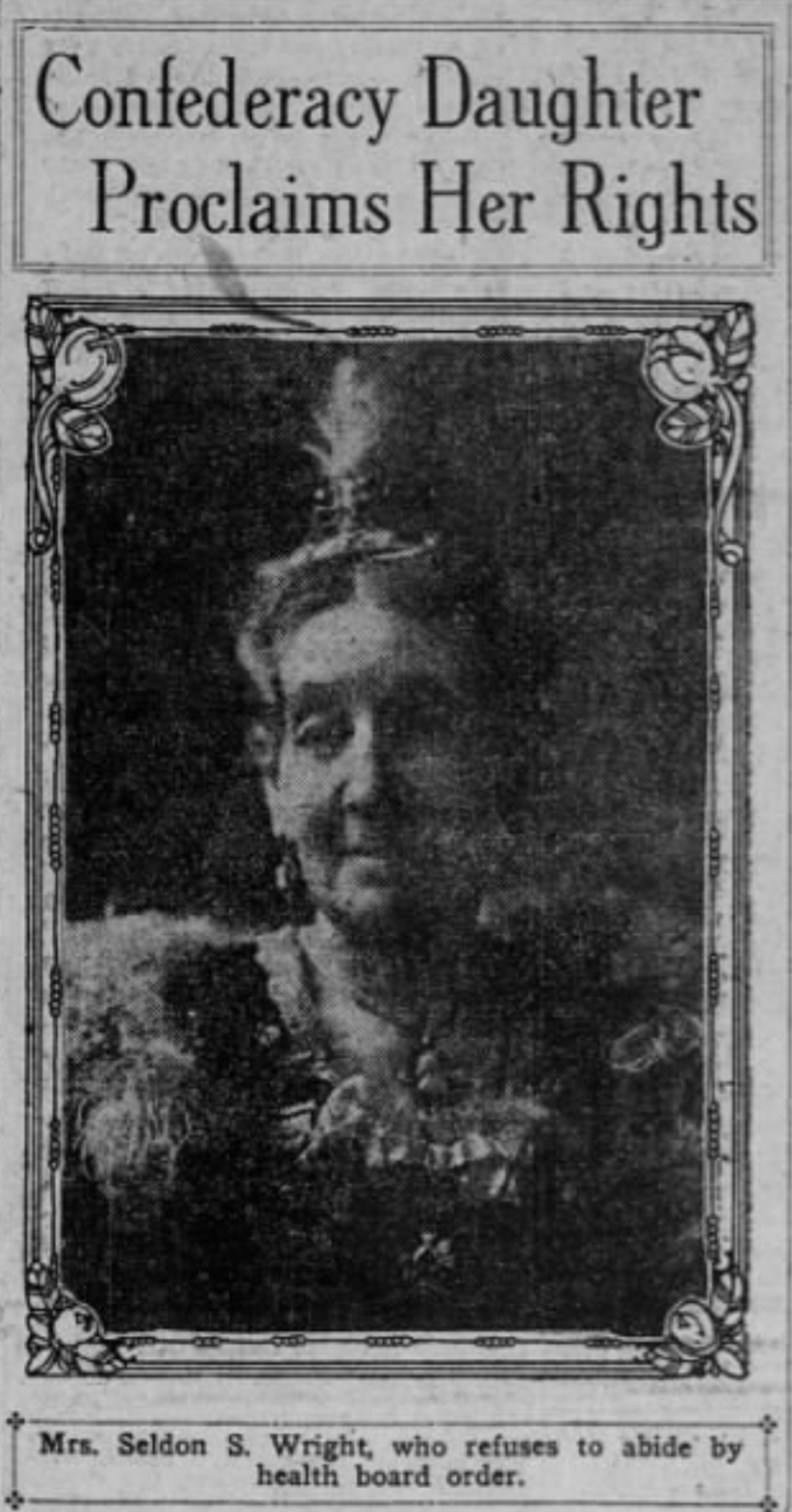 A photo of woman