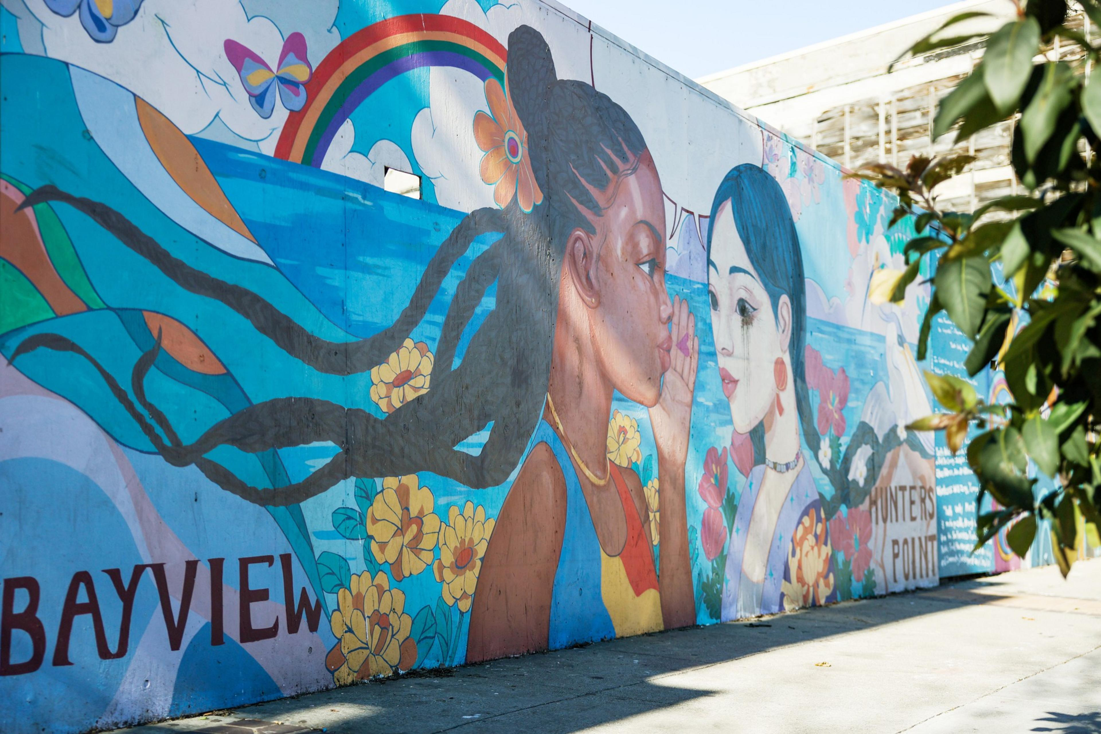 A mural