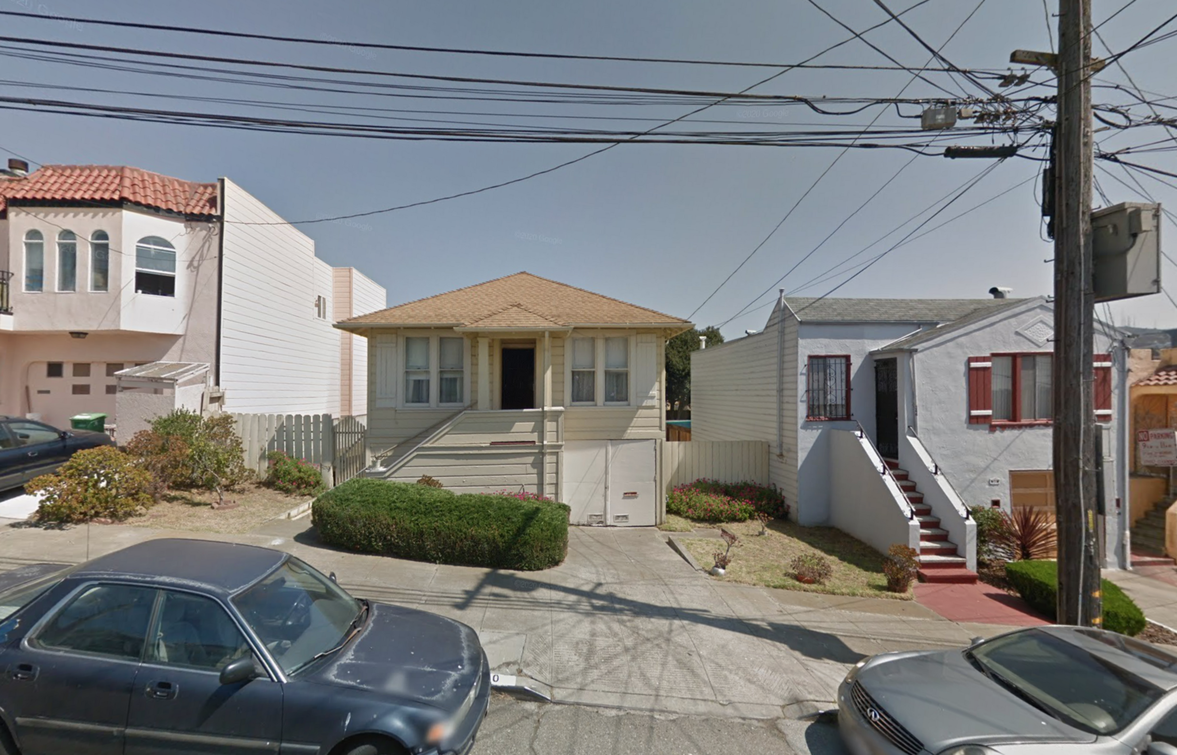 A home on a street.