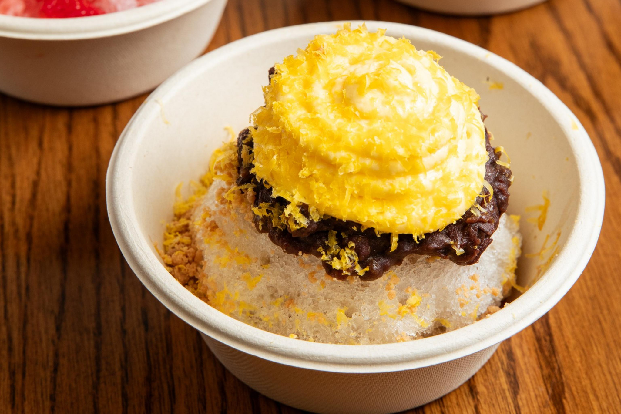 Three kinds of shave ice at Piglet & Co.