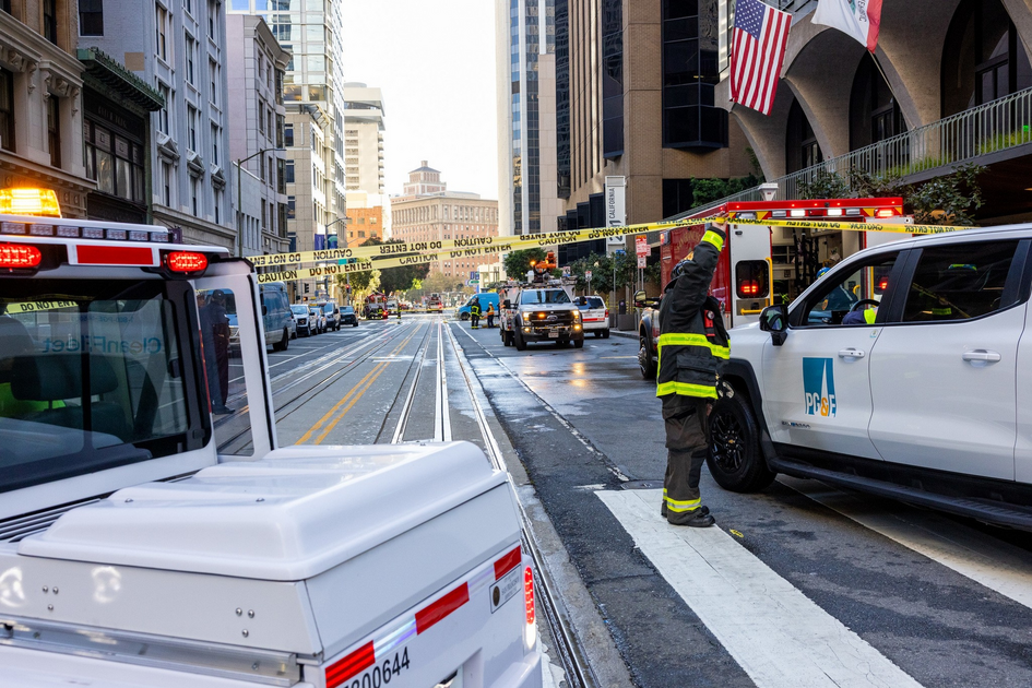 Downtown blocks temporarily evacuated due to underground fire | The San ...