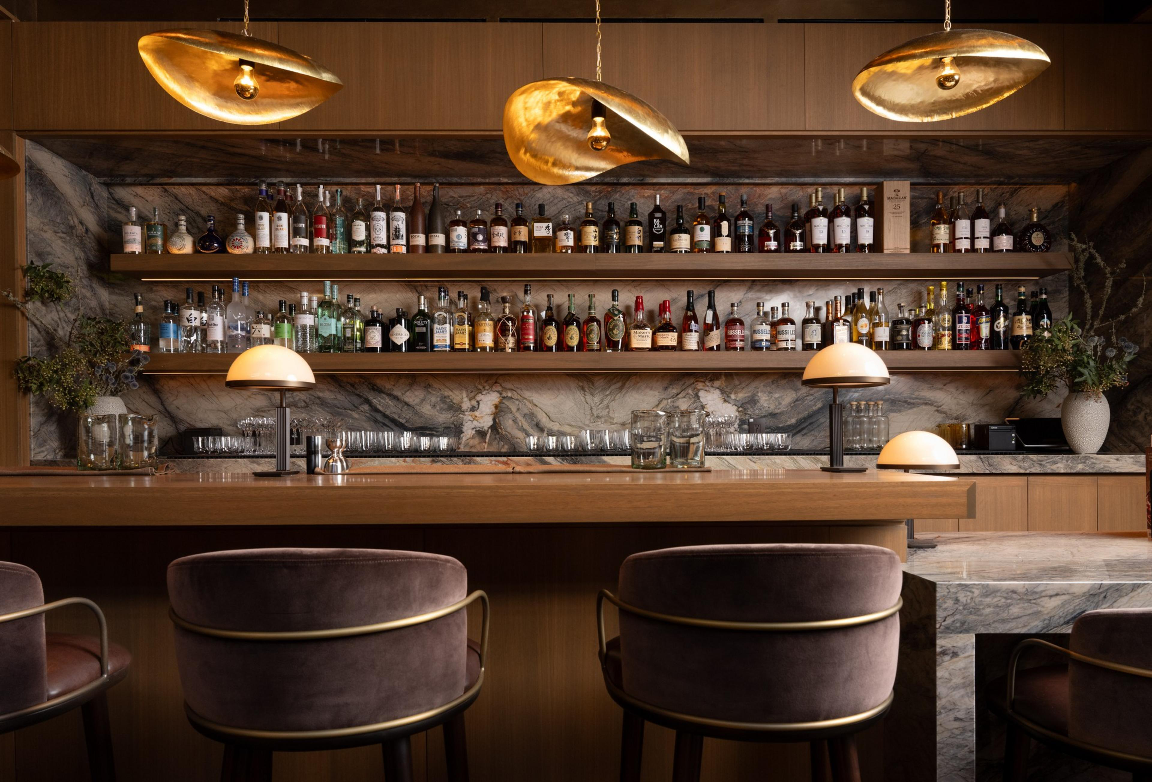 the bar at Prelude