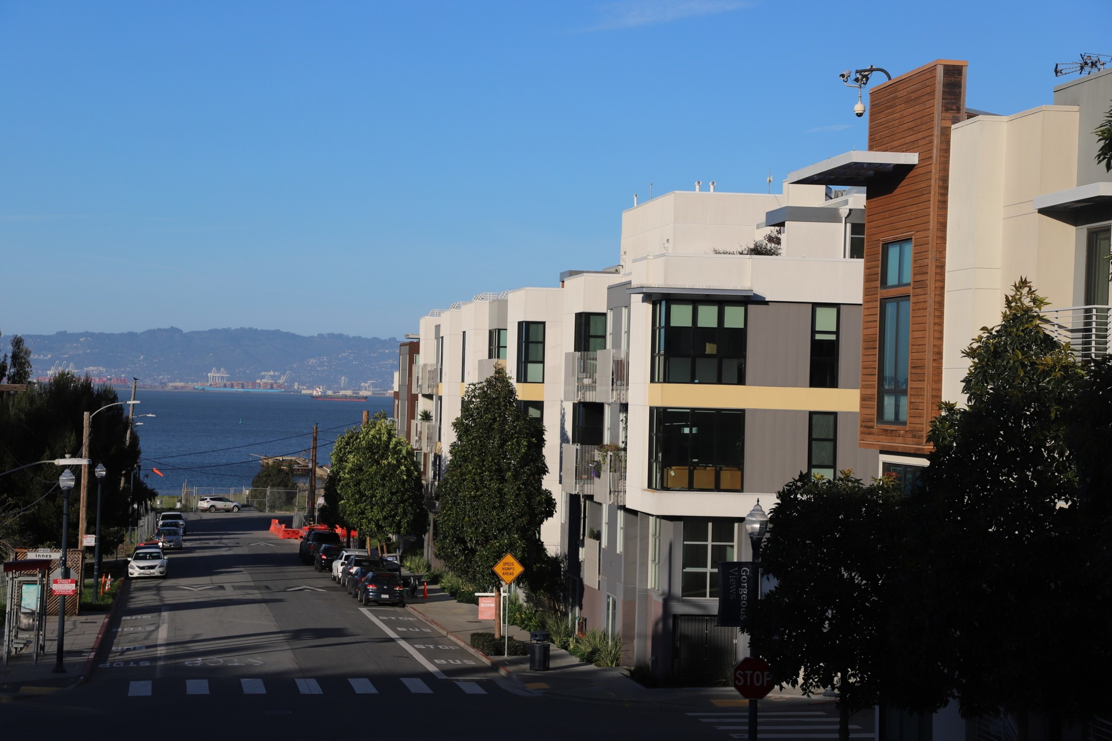 A condo building's facade is seen in a photo.