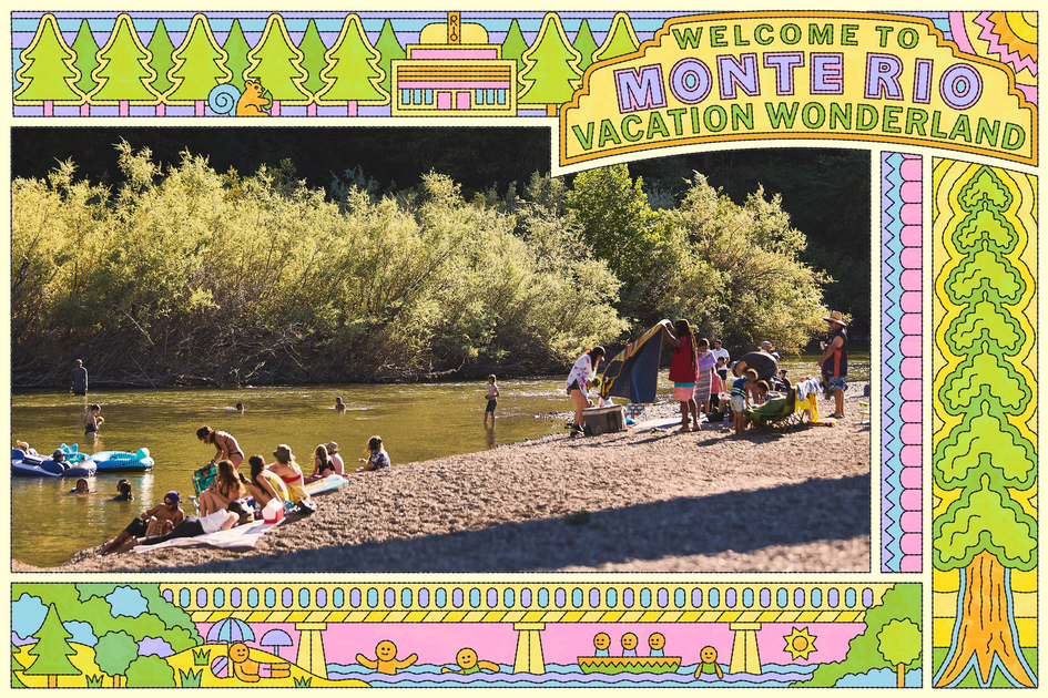 A scrappy town on the Russian River is its own kind of wonderland