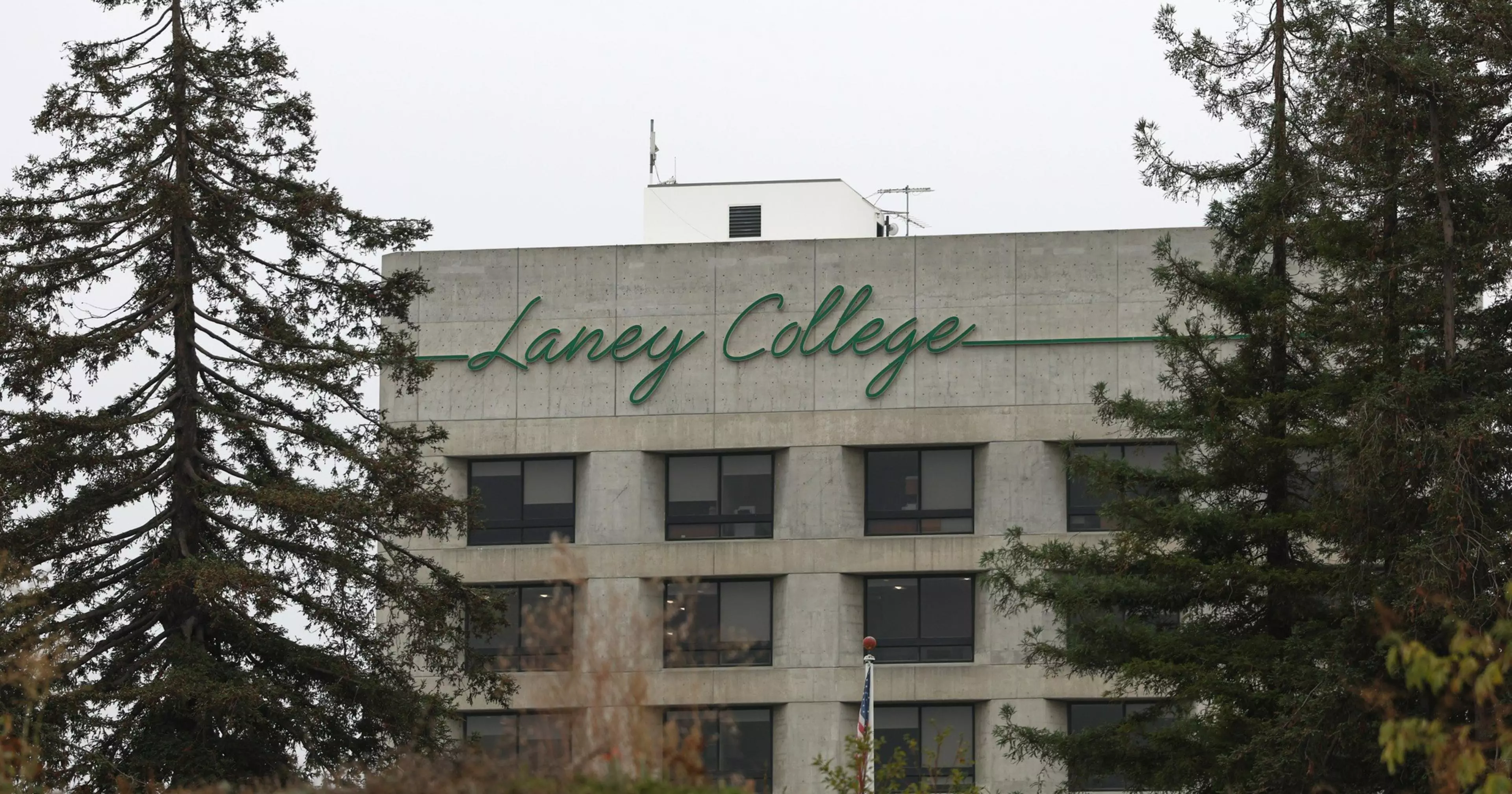 Netflix star shot at Oakland's Laney College