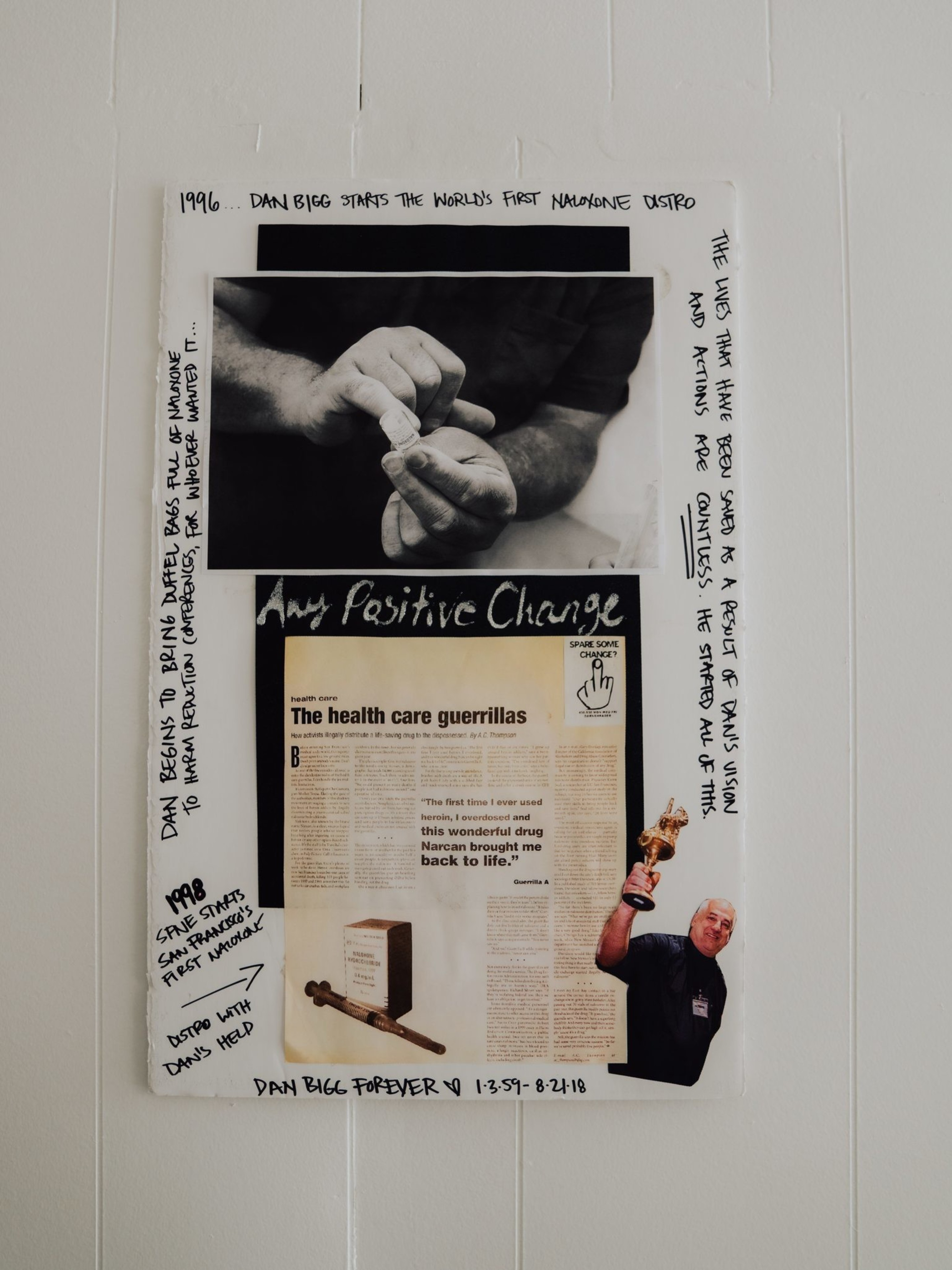 An image of some newspaper clippings.