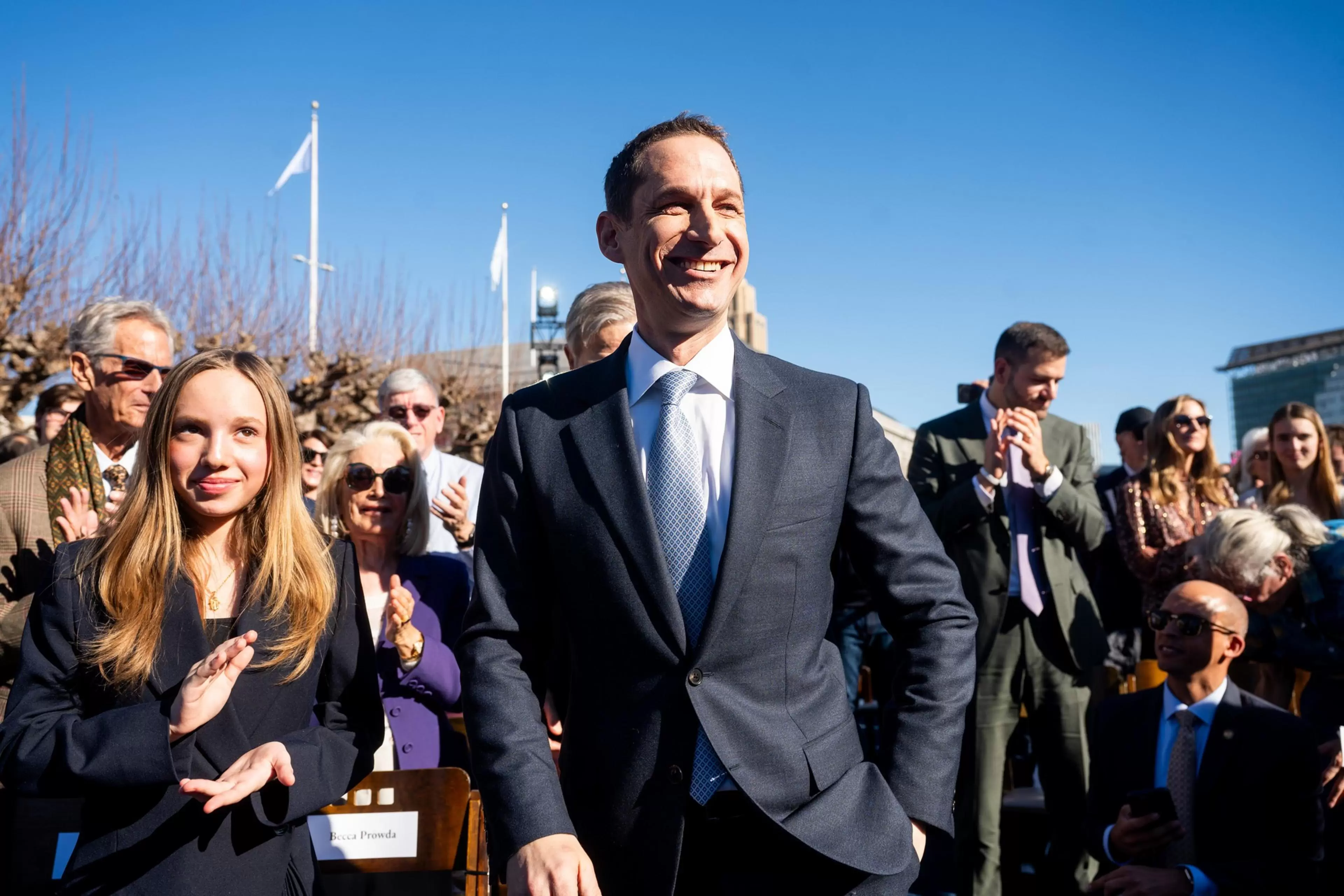 In first address as mayor, Lurie promises safer, shinier city