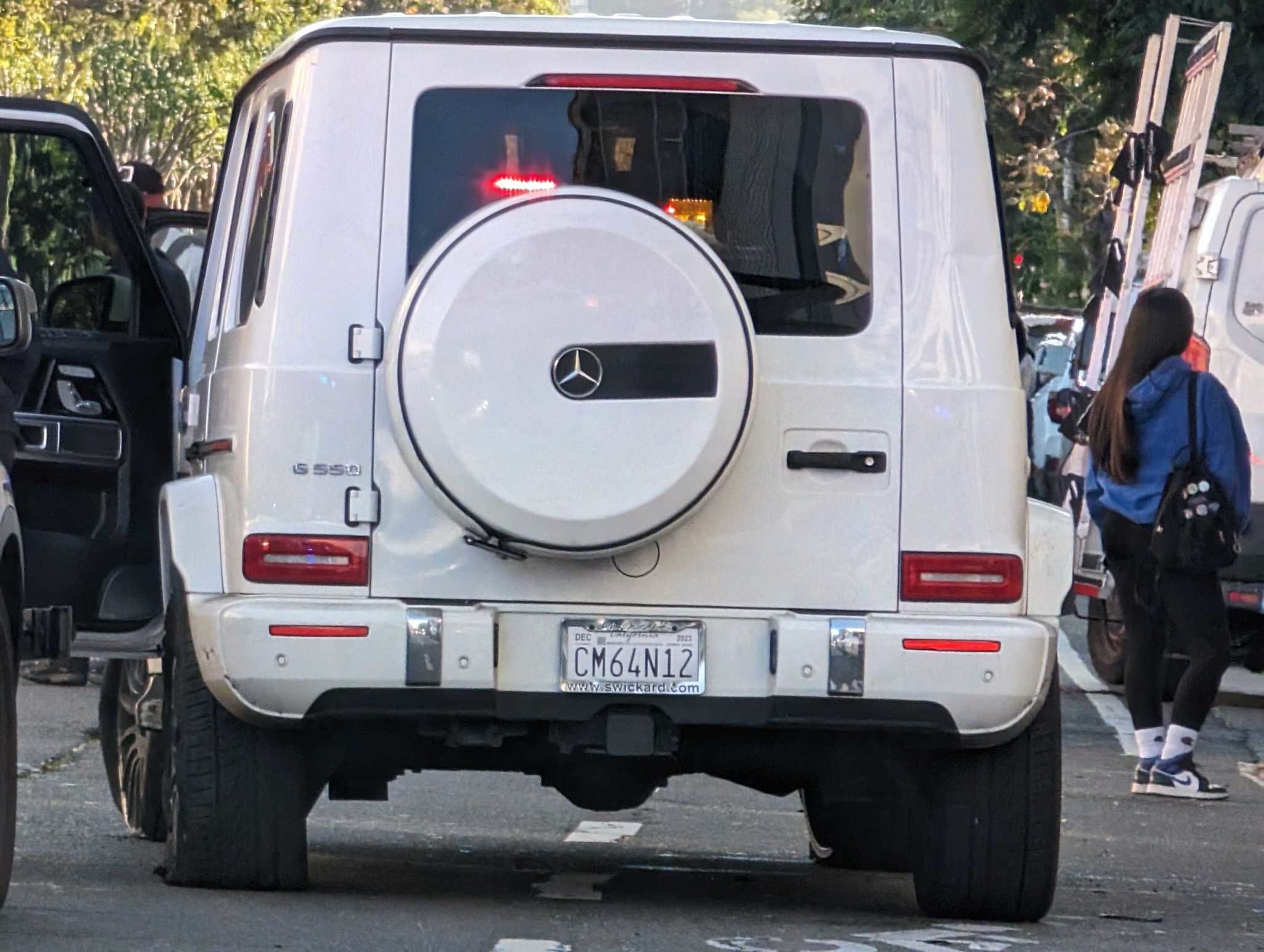white SUV