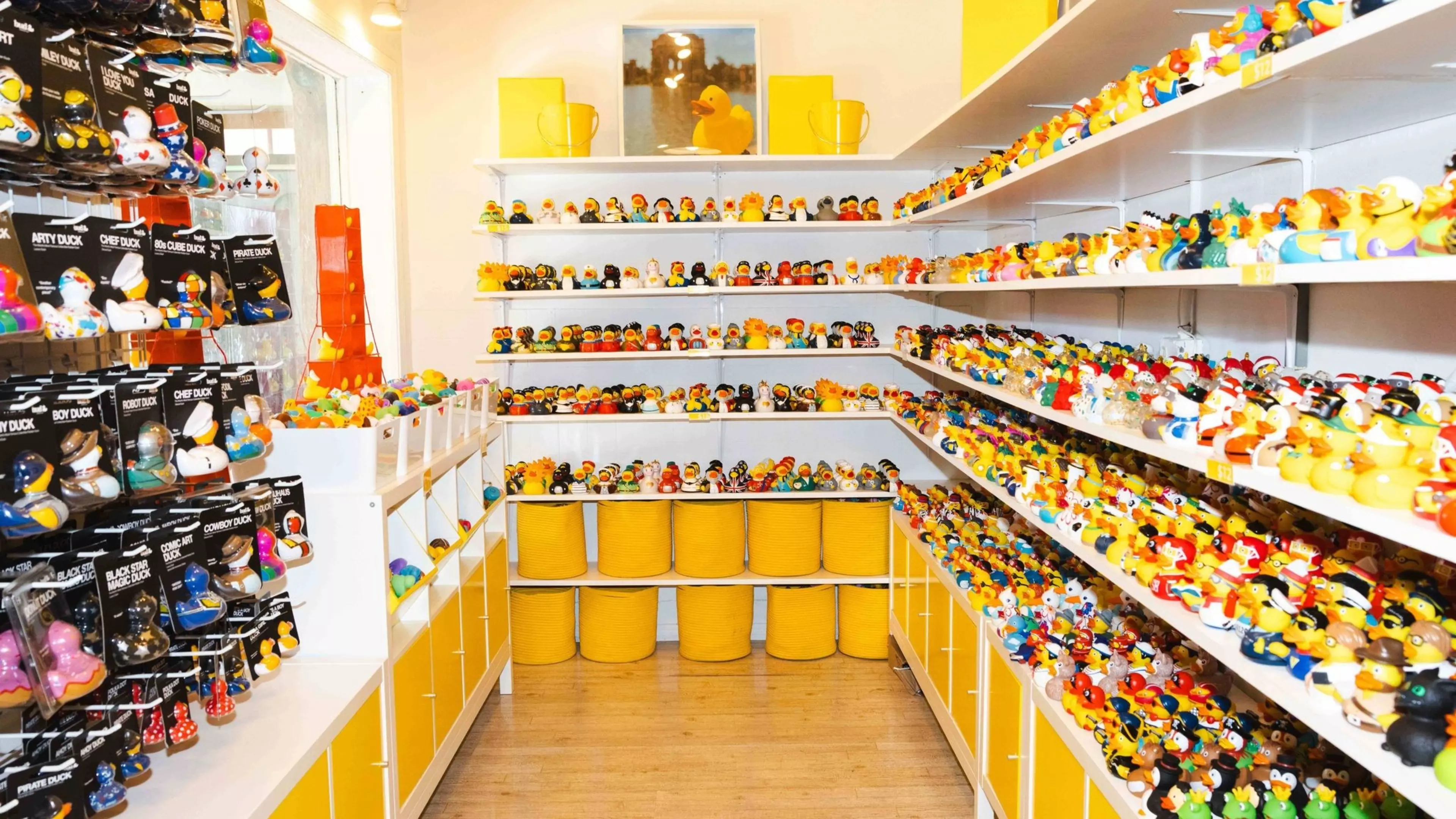 This shop sells only toy ducks — and business is booming