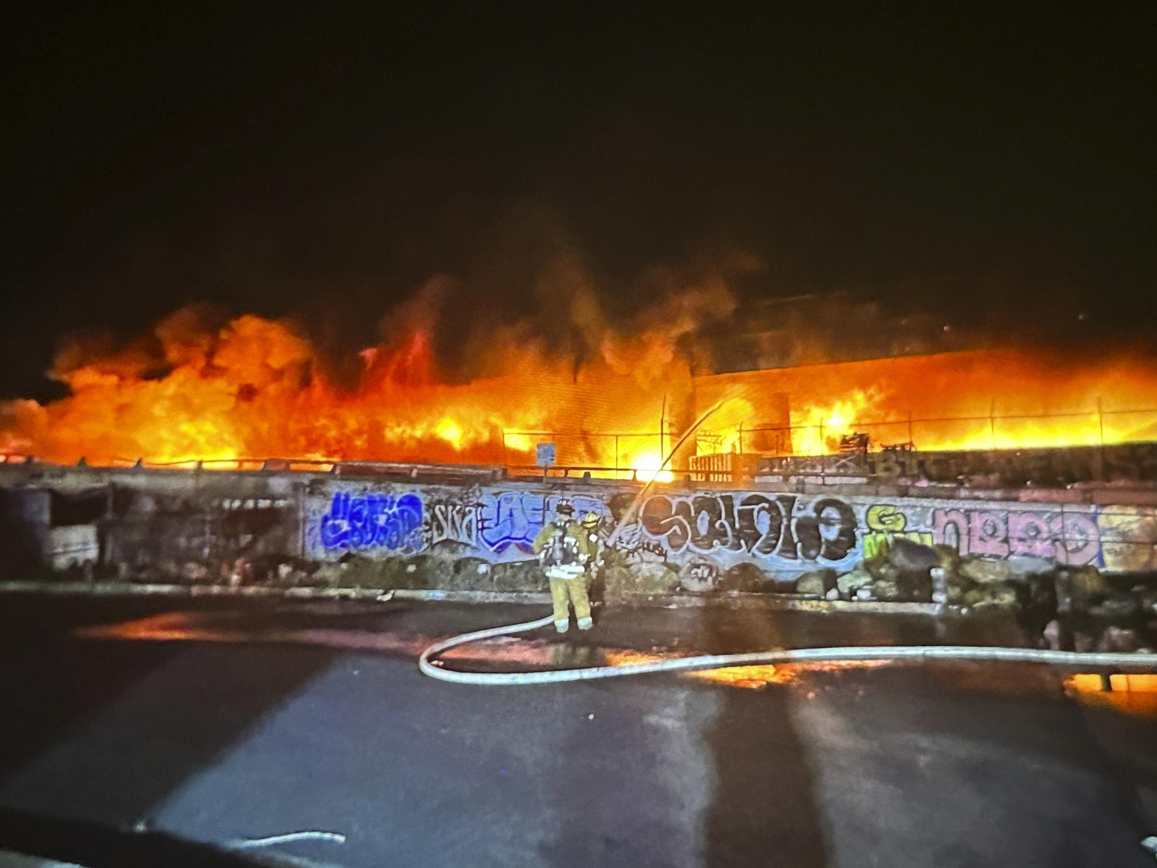 Interstate fire